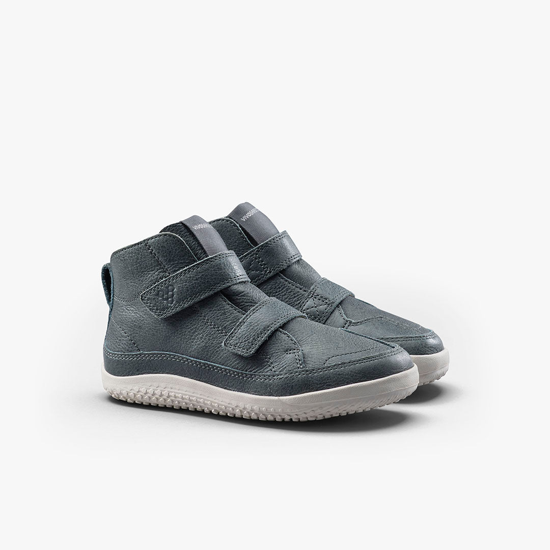 Vivobarefoot Gobi Boot Kids – Dark Shadow