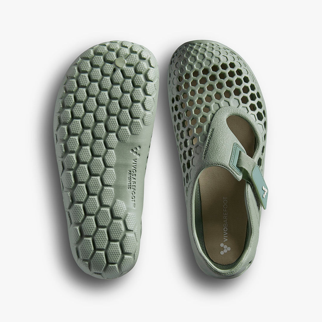 Vivobarefoot Ultra II Preschool – Glacial Green