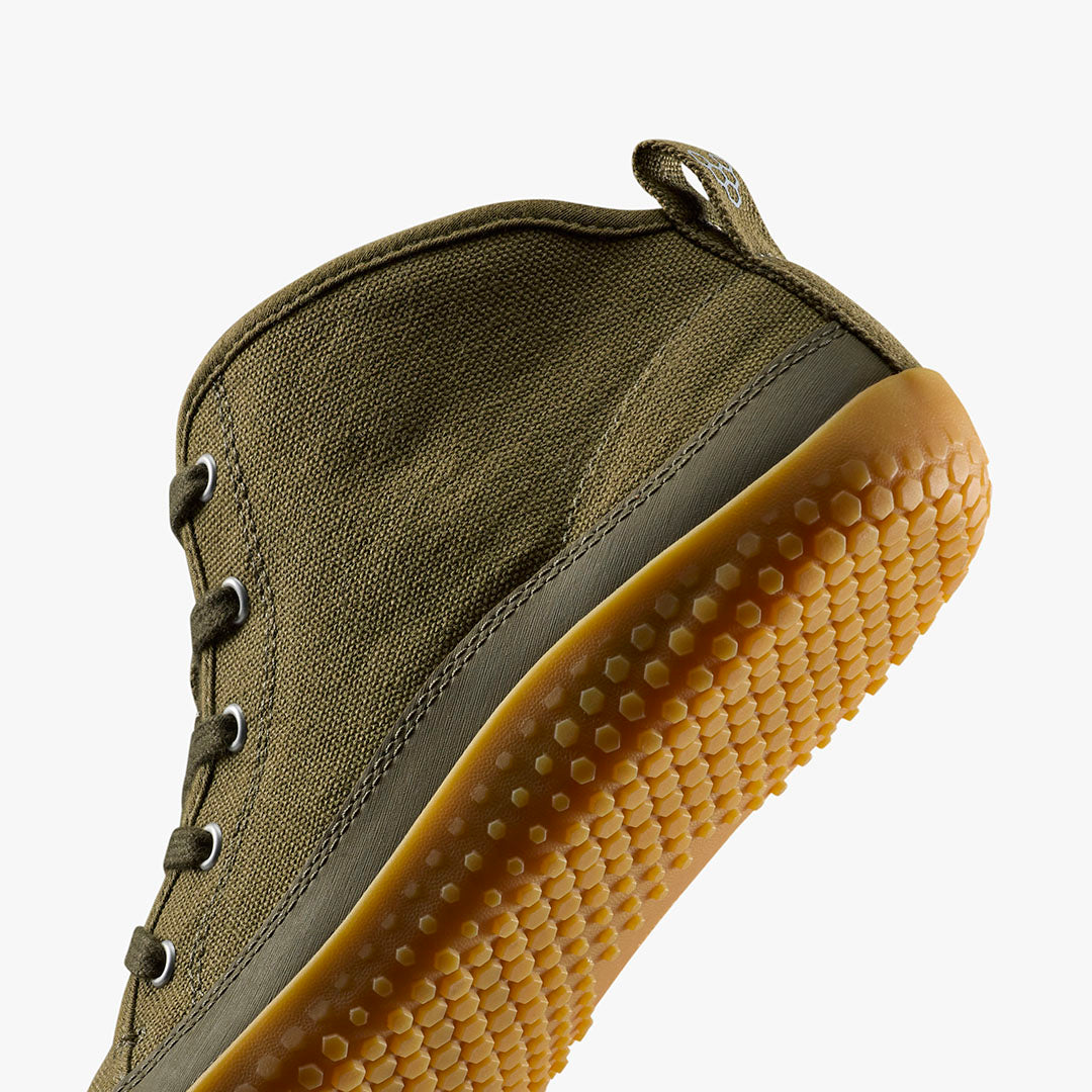 Vivobarefoot Gobi Utility Juniors – Dark Olive