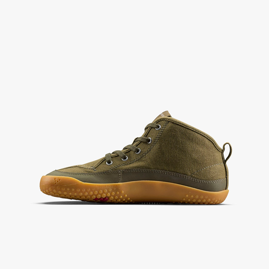 Vivobarefoot Gobi Utility Juniors – Dark Olive