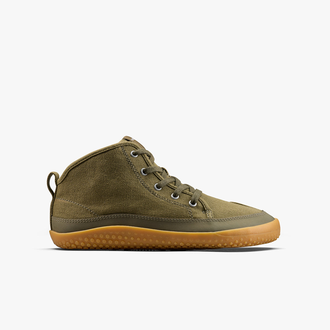 Vivobarefoot Gobi Utility Juniors – Dark Olive