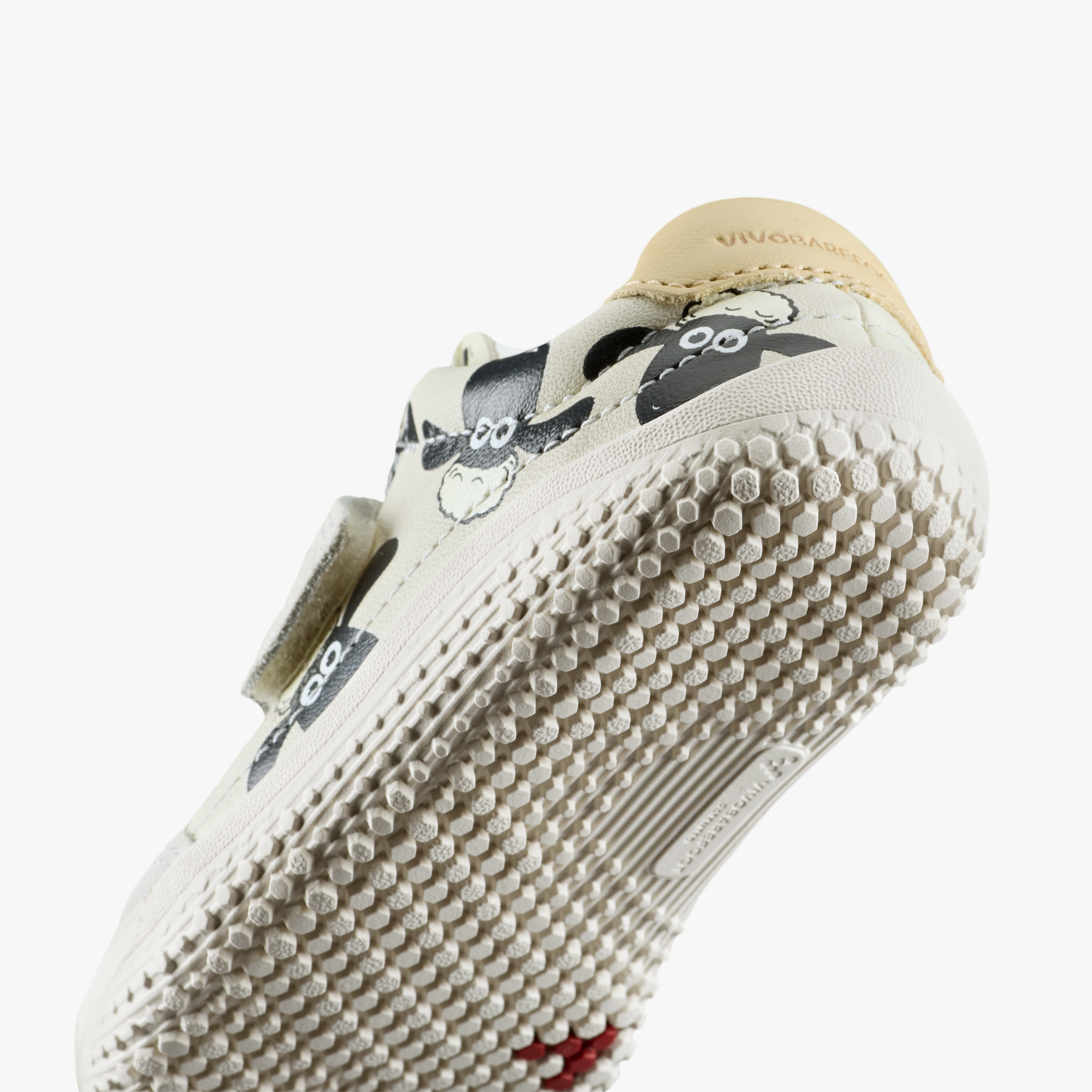 Vivobarefoot Gobi Sneaker Toddlers – Natural – Closeup2