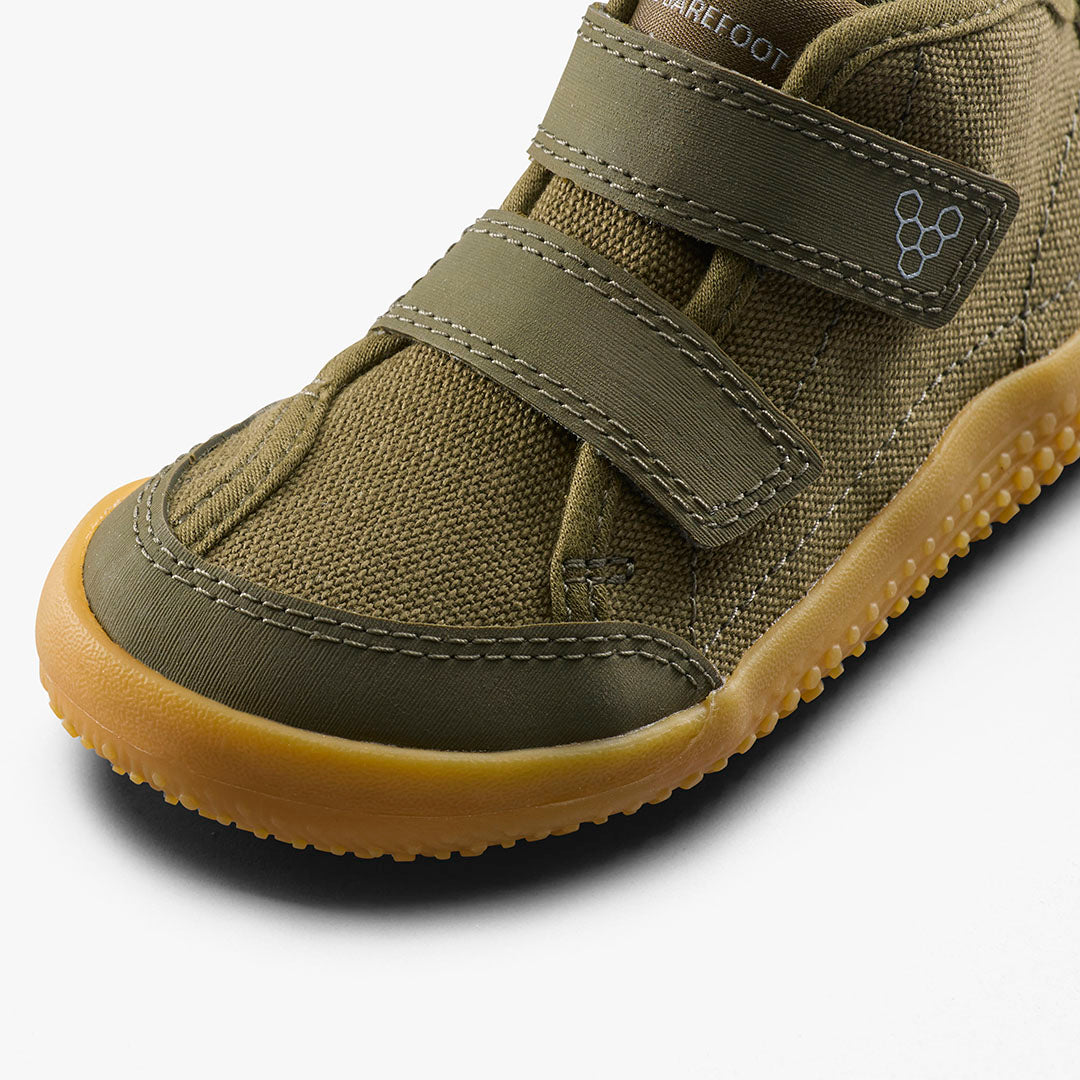 Vivobarefoot Gobi Utility Toddlers – Dark Olive