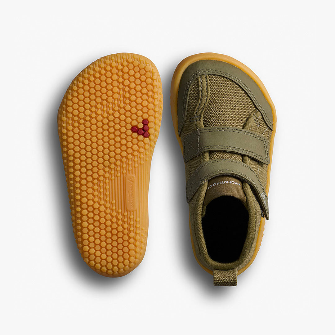 Vivobarefoot Gobi Utility Toddlers – Dark Olive