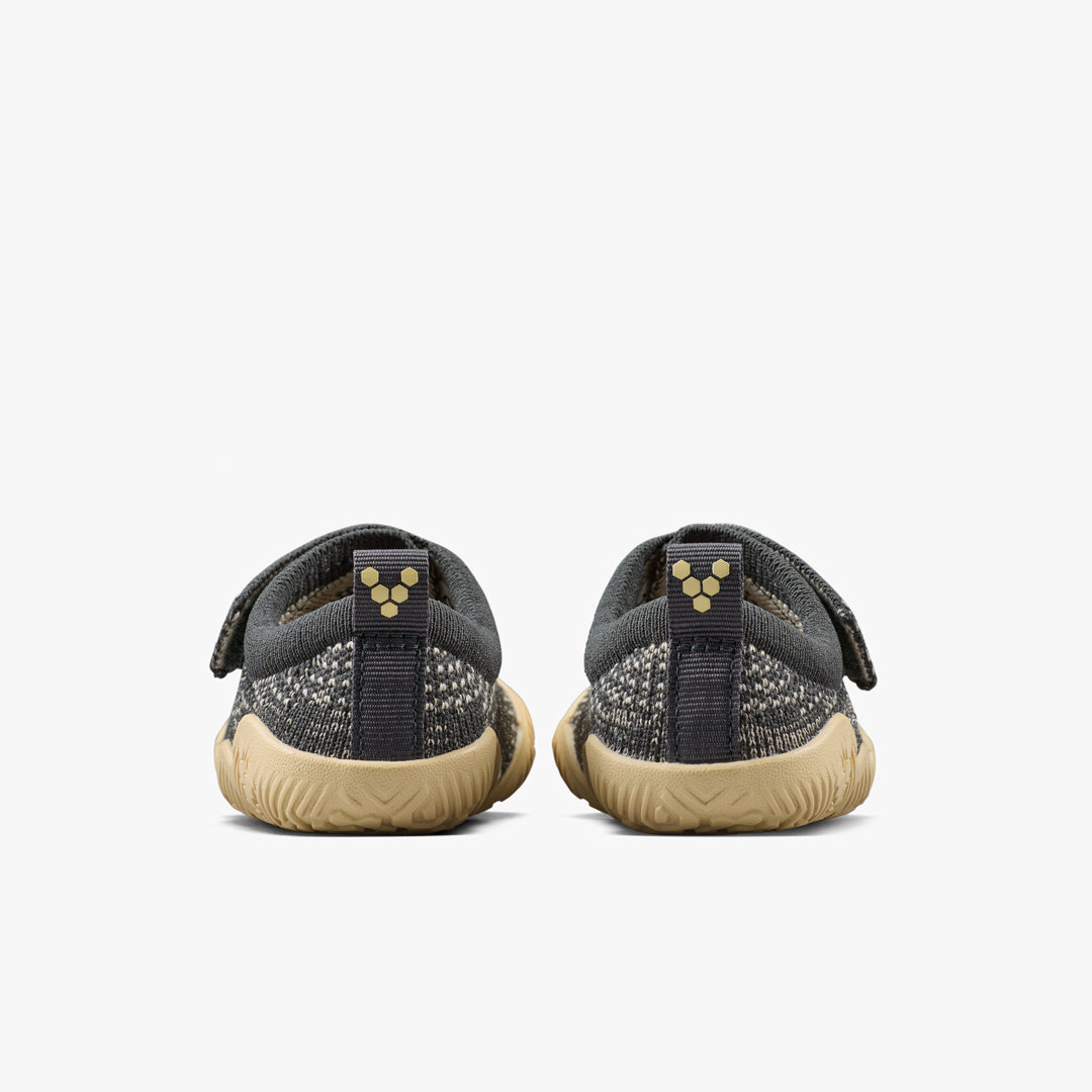 Vivobarefoot Motus Knit Toddlers Woodland Grey - back view