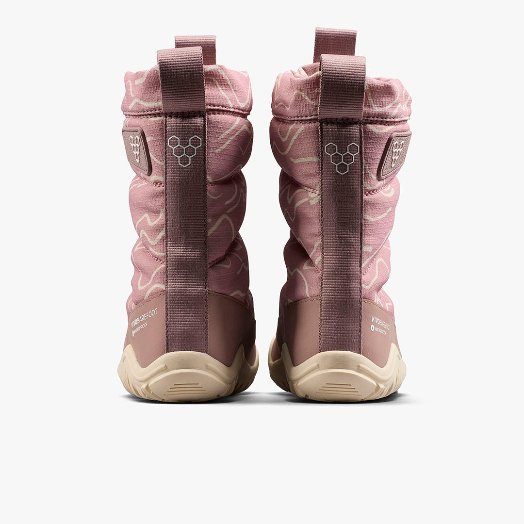 Vivobarefoot Tracker Boot AT Pre-School – Twilight Mauve