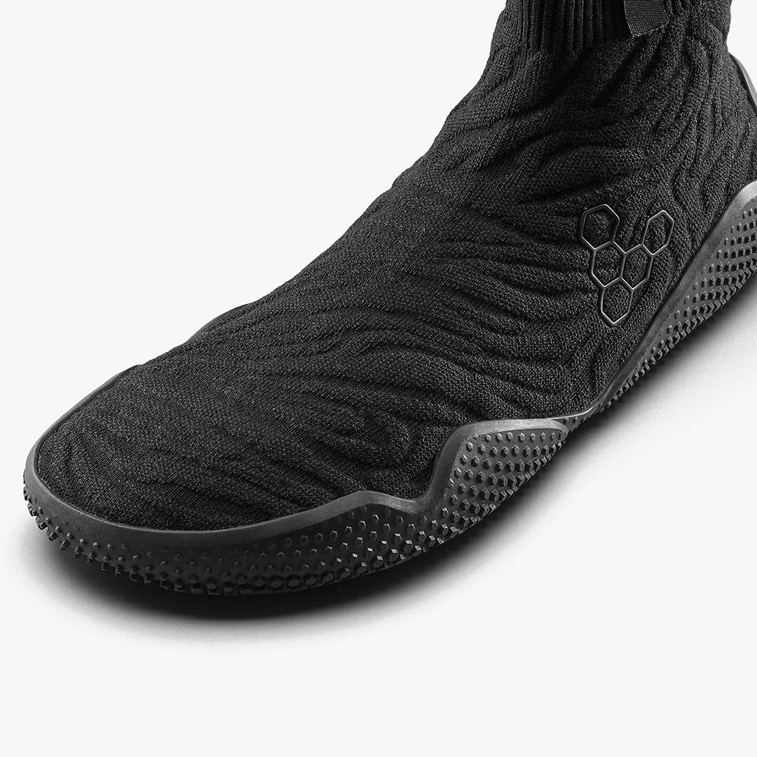 Vivobarefoot Motus Studio Sock Boot Womens – Obsidian