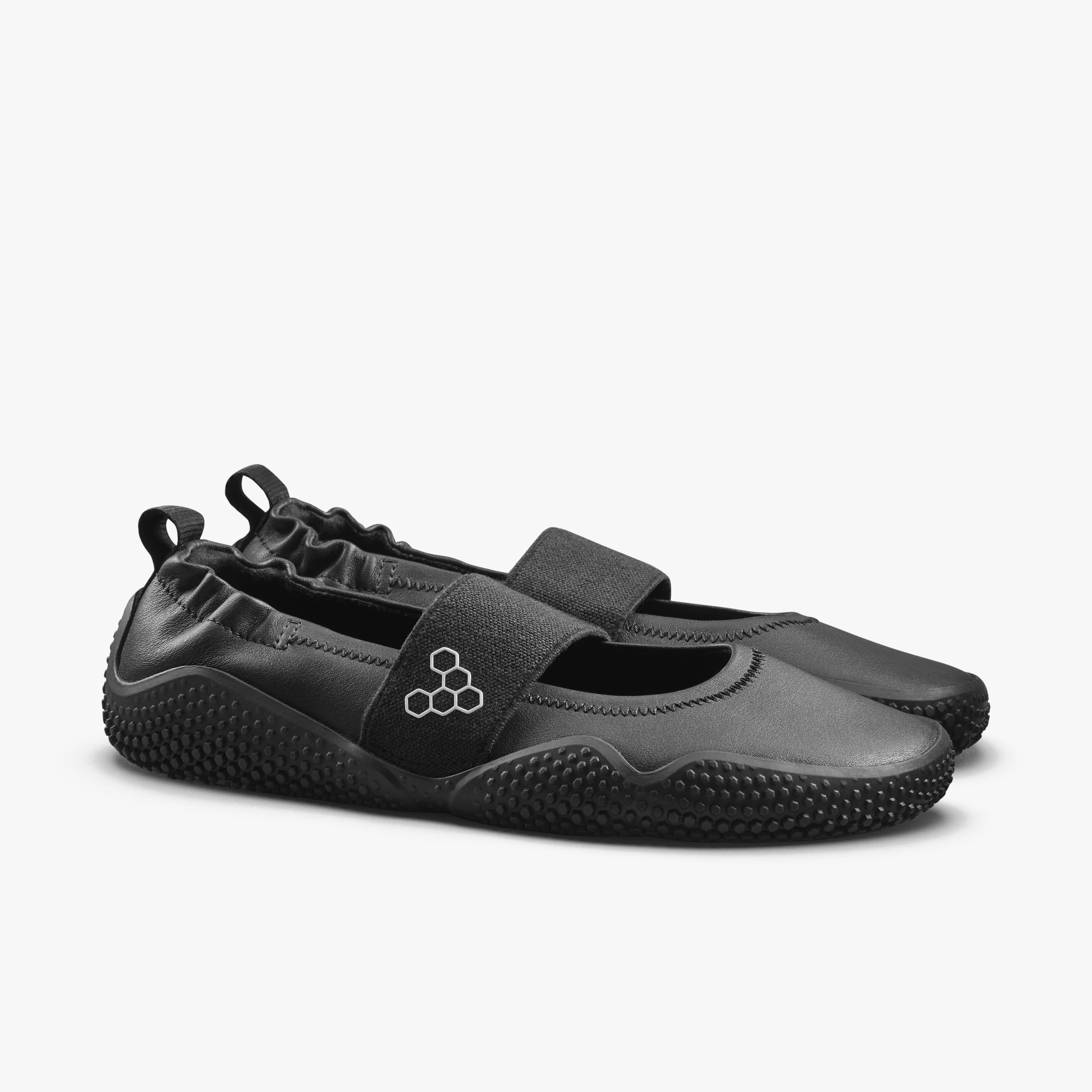 Vivobarefoot Motus Studio Ballet Womens barfodsballerina til kvinder i farven Eclipse, parvis