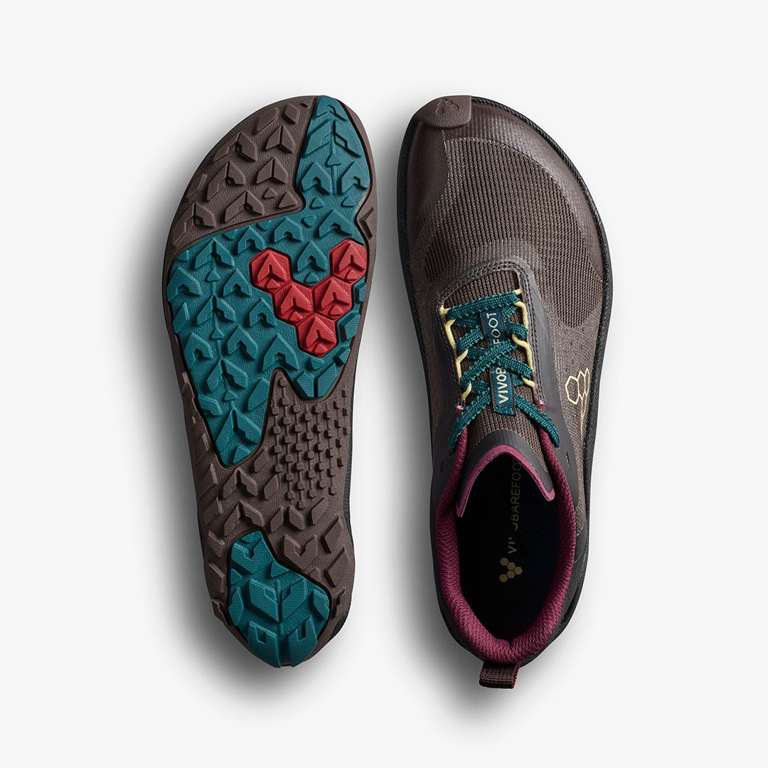 Vivobarefoot Primus Trail Flow Womens – Chocolate Torte