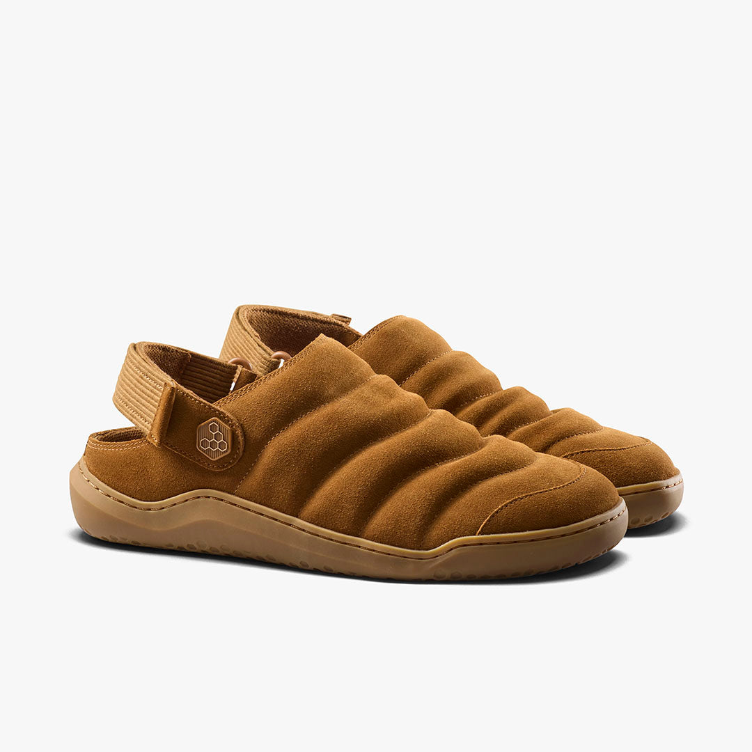 Vivobarefoot Gobi Wavey Mule Womens – Tan