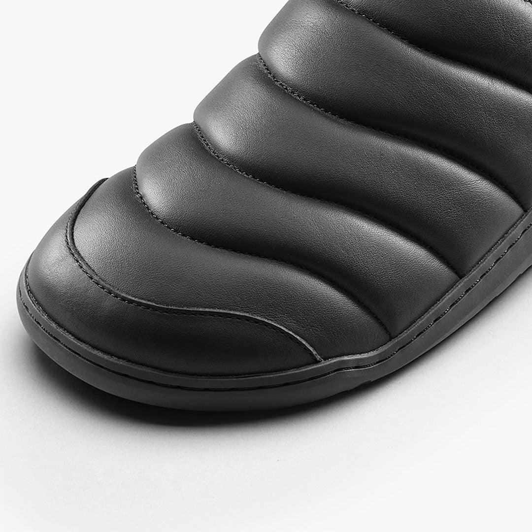 Vivobarefoot Gobi Wavey Mule Womens – Obsidian