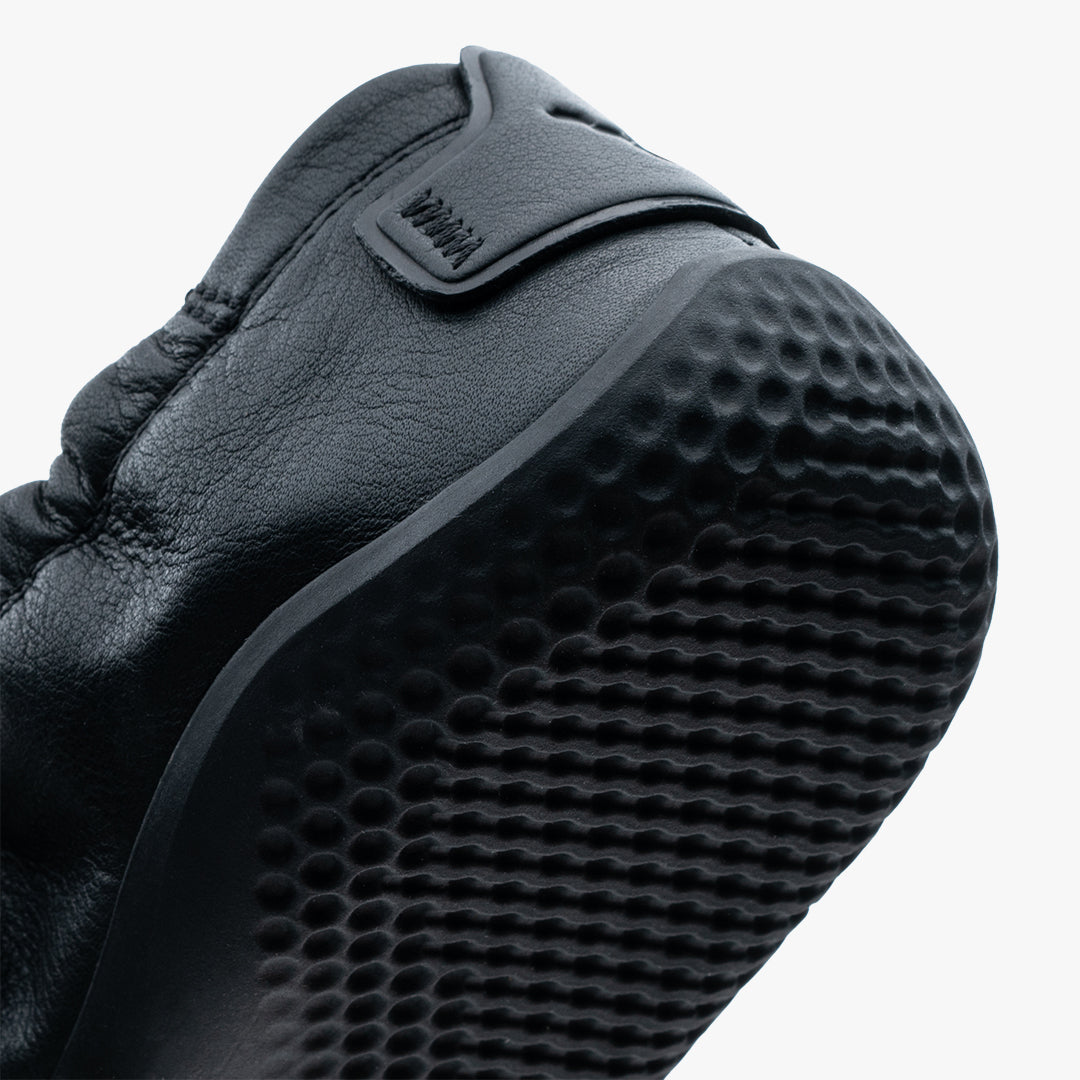 Vivobarefoot Asana Yin Ballerina Leather Womens – Obsidian