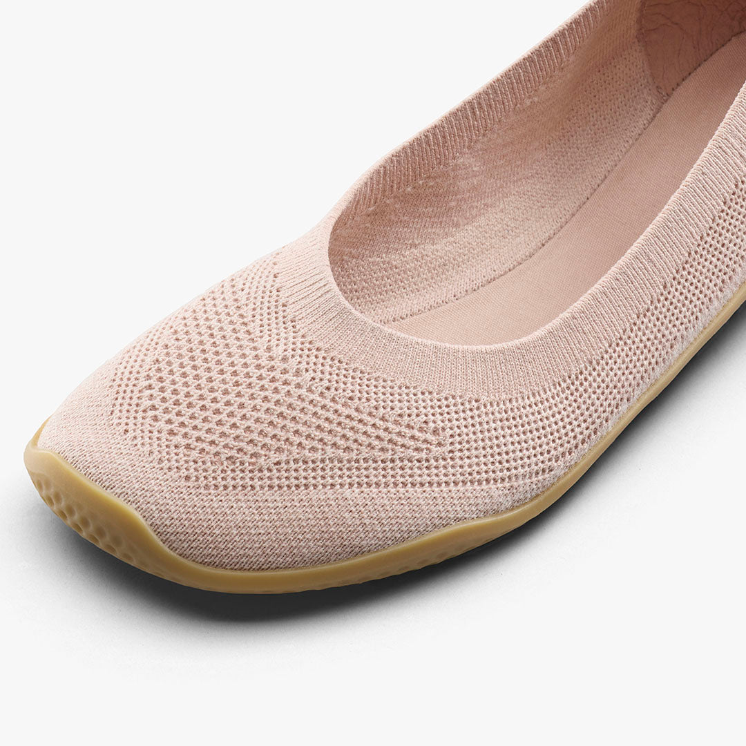 Vivobarefoot Asana Yin Ballerina Knit – Rose