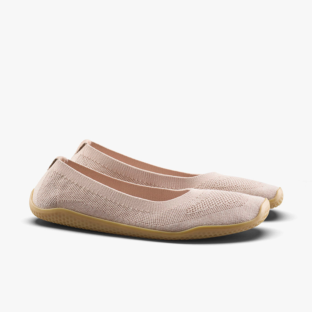 Vivobarefoot Asana Yin Ballerina Knit – Rose