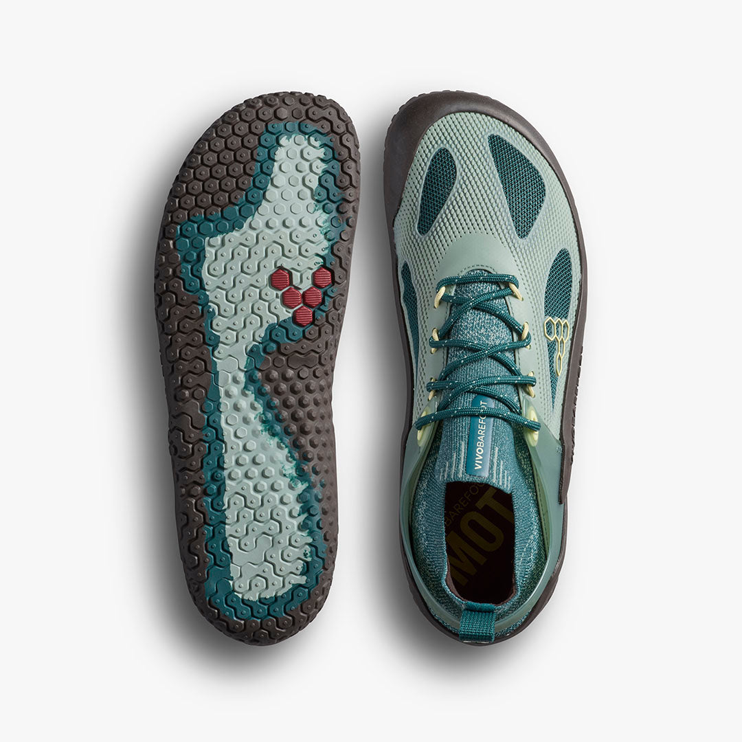 Vivobarefoot Motus Strength Womens – Glacial Green