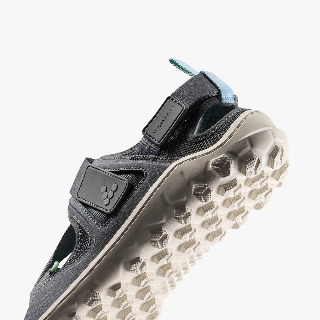 Vivobarefoot Tracker Sandal Womens – Dark Shadow