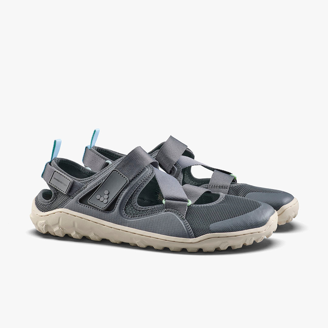 Vivobarefoot Tracker Sandal Womens – Dark Shadow