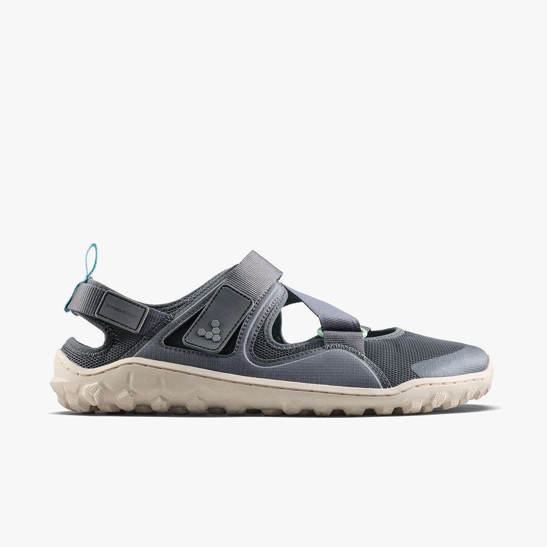 Vivobarefoot Tracker Sandal Womens – Dark Shadow