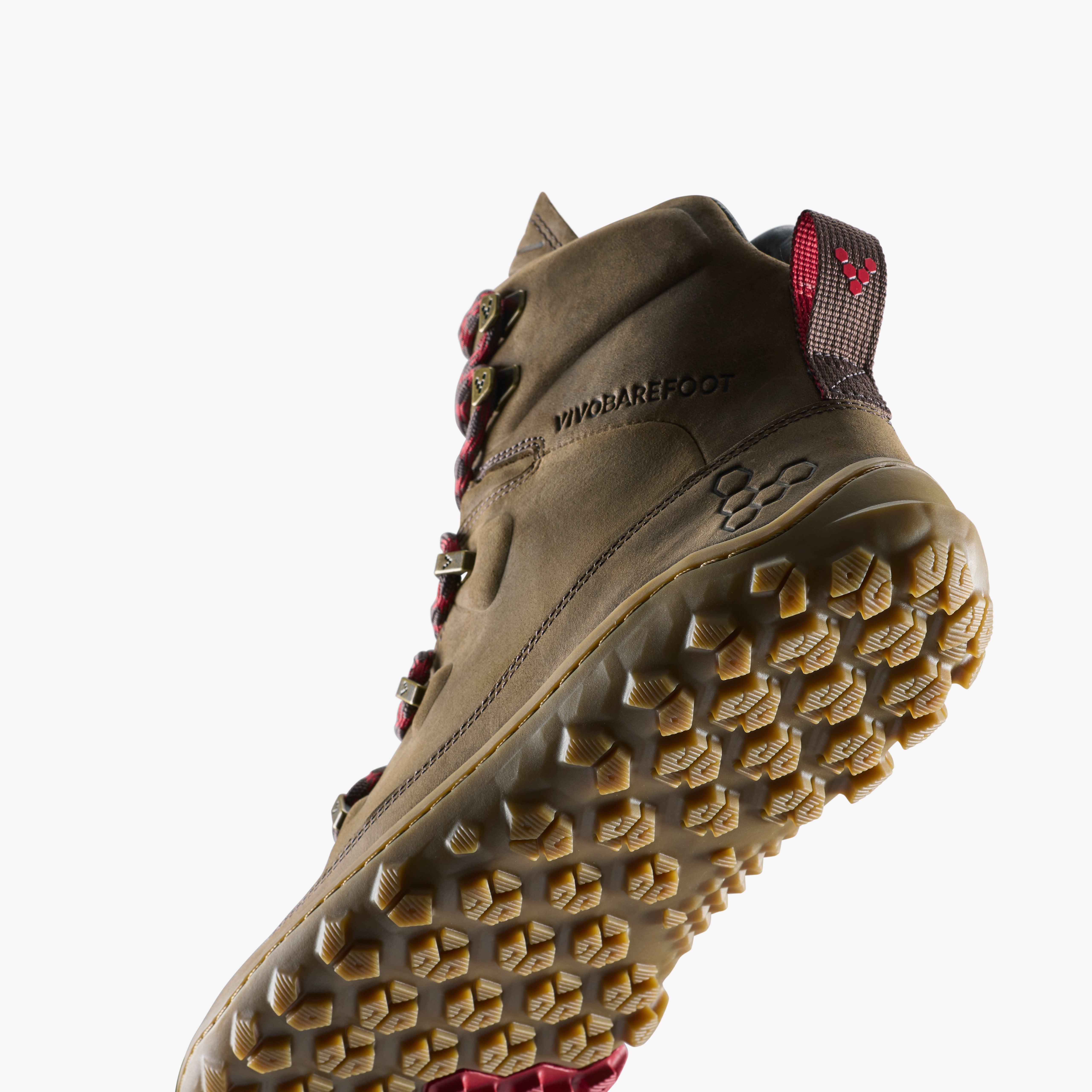Vivobarefoot Tracker Leather AT II Womens Bracken, detalje nærbillede 2