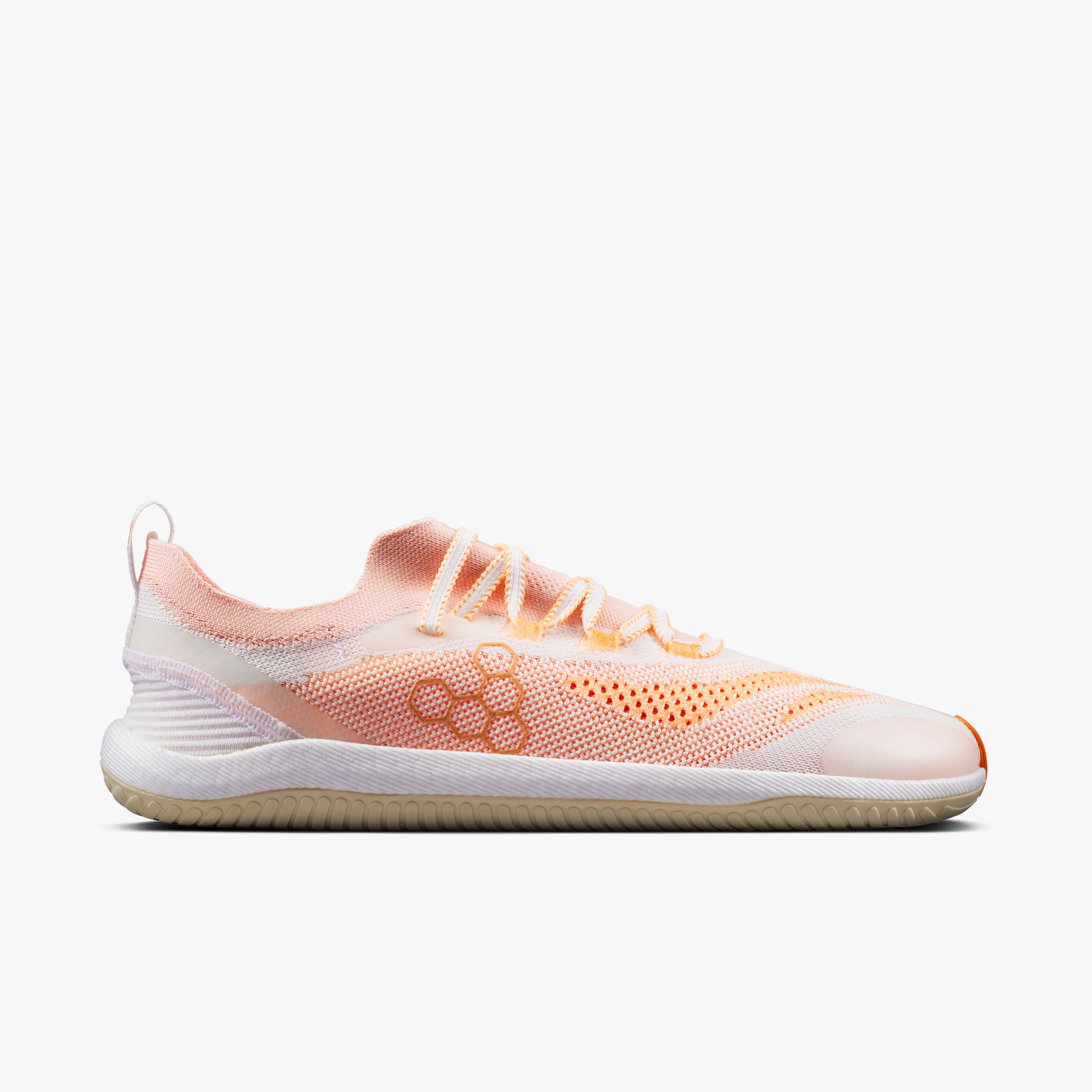 Vivobarefoot Primus Flow Knit Womens – Apricot – Side