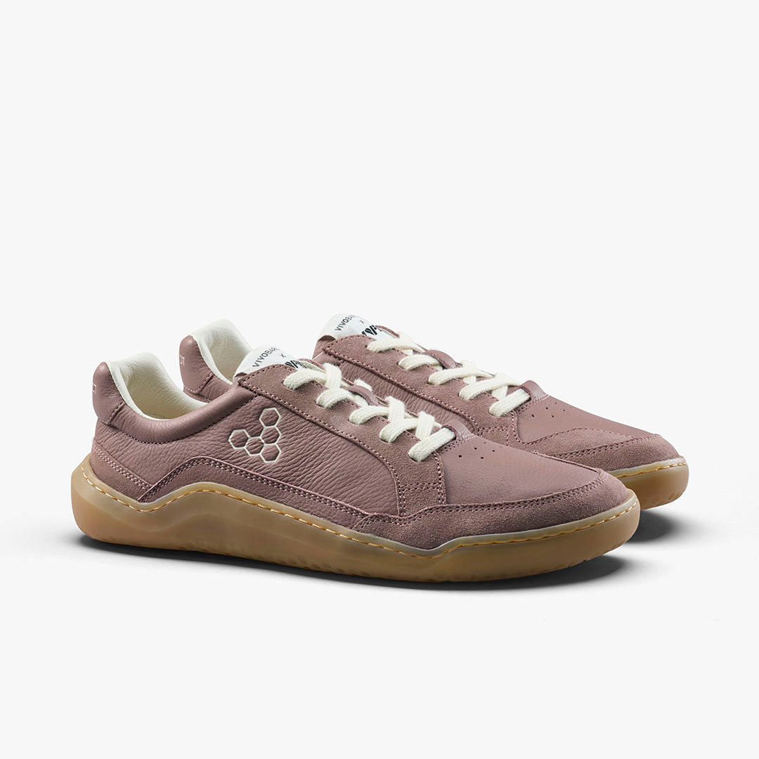 Vivobarefoot Gobi II Sneaker Premium Leather Womens – Twilight Mauve