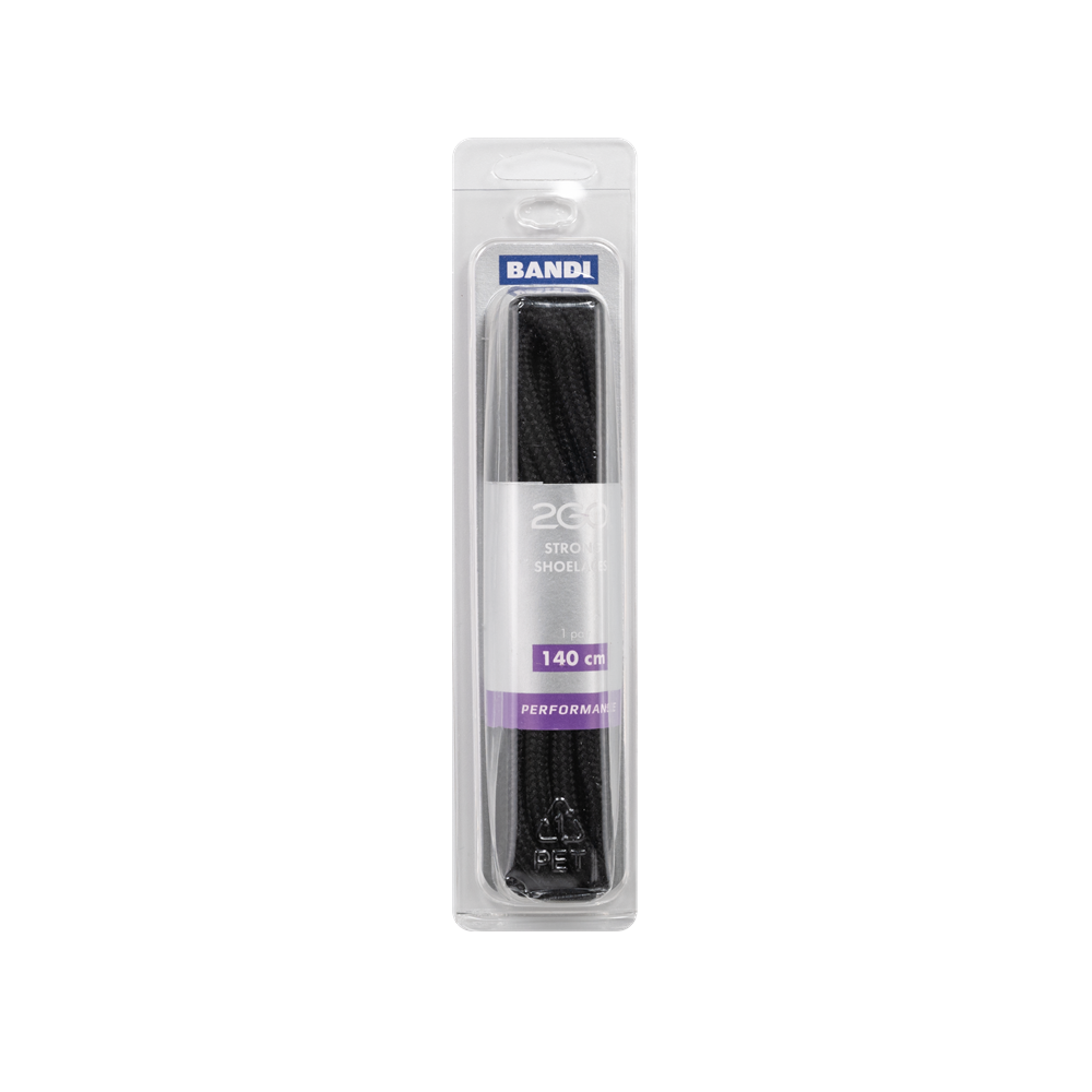 2GO Lacci – Nero 140 cm