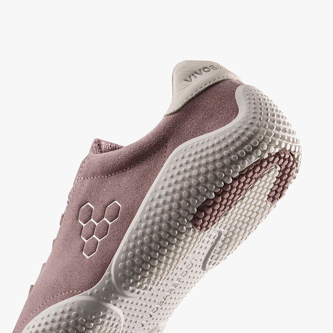 Vivobarefoot Motus Studio Sneaker Leather Mens – Twilight Mauve