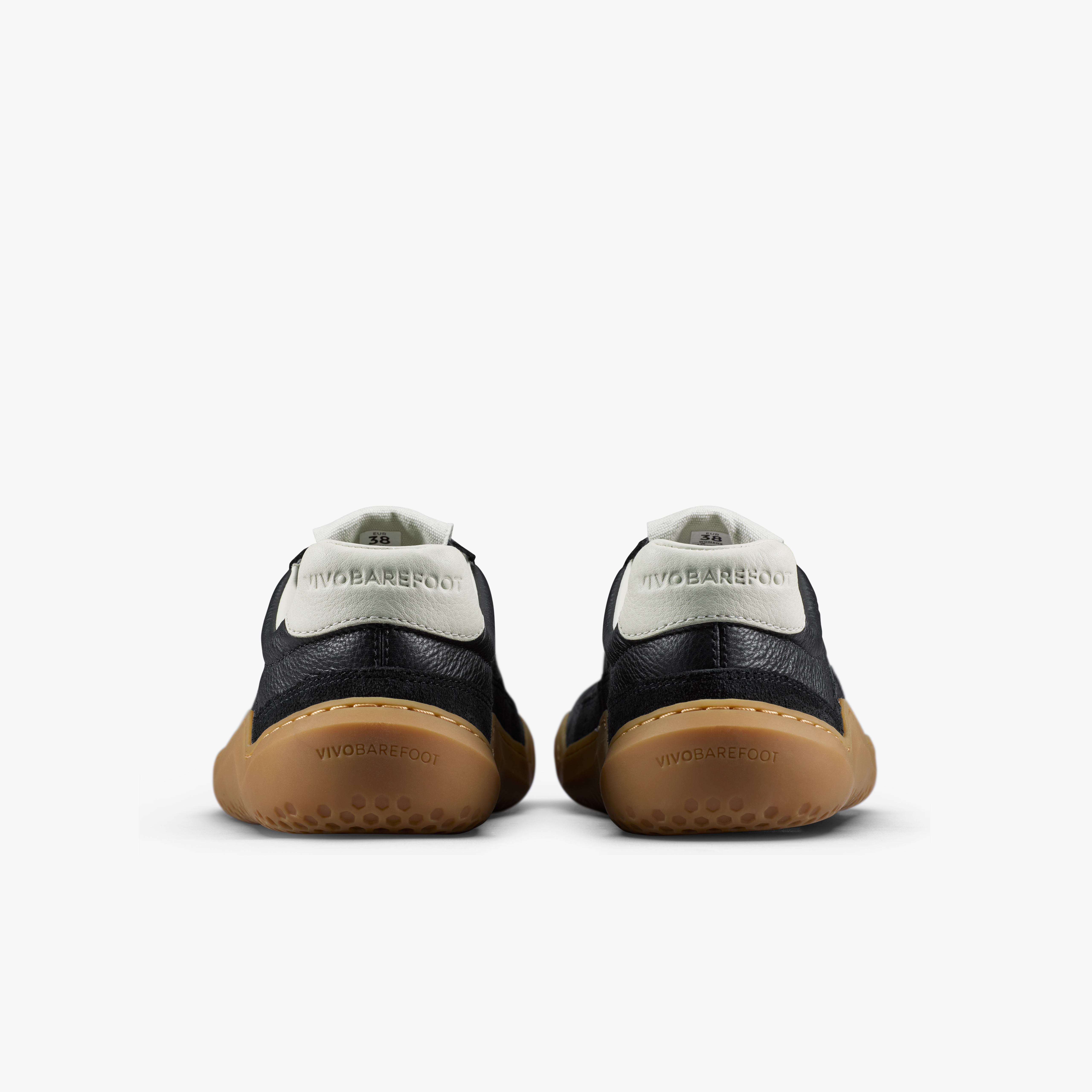 Vivobarefoot Gobi III Sneaker Leather Mens – Obsidian – Back
