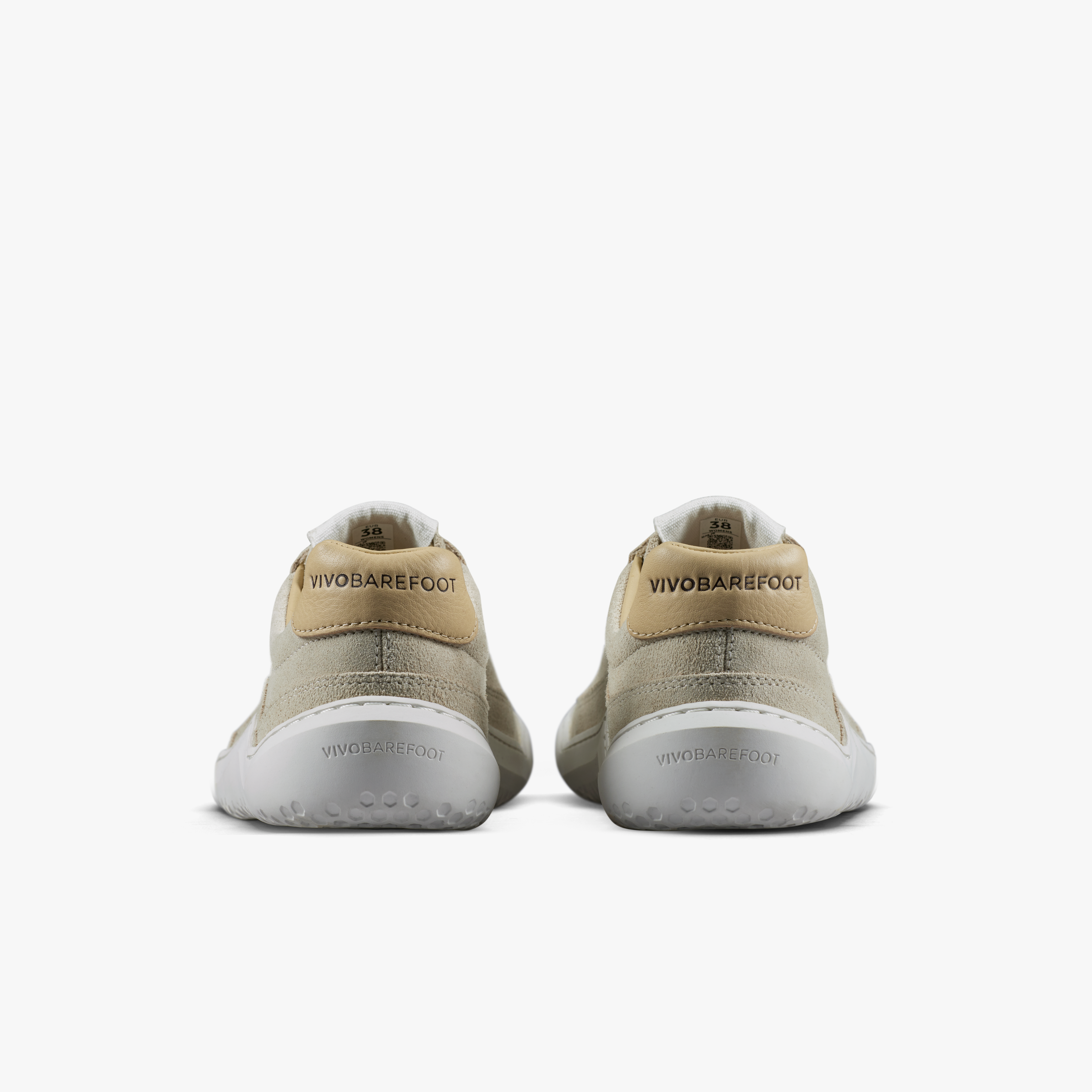 Vivobarefoot Gobi III Sneaker Leather Mens – Sand/Fig – Back