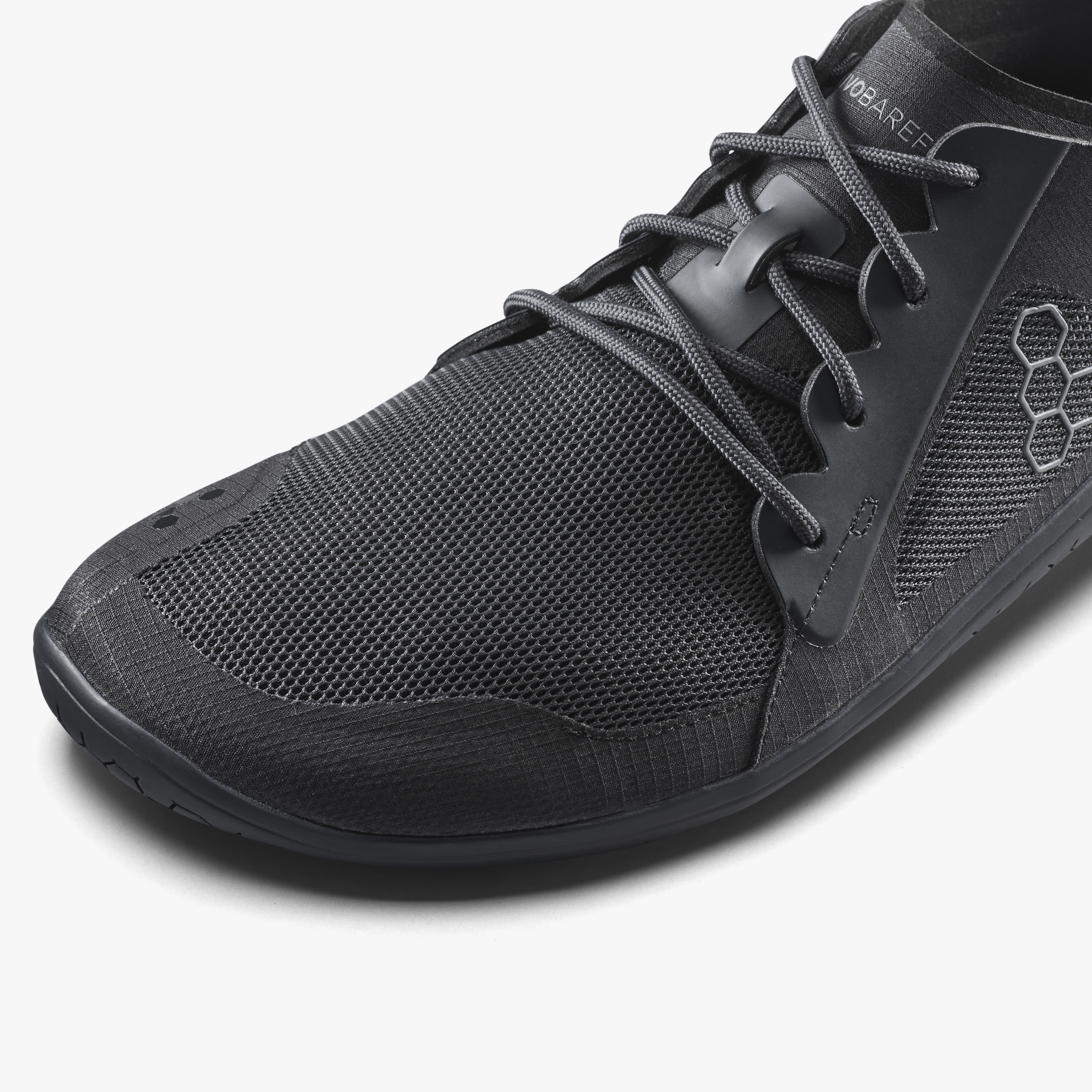 Vivobarefoot Primus Lite IV Mens Obsidian, detalje nærbillede