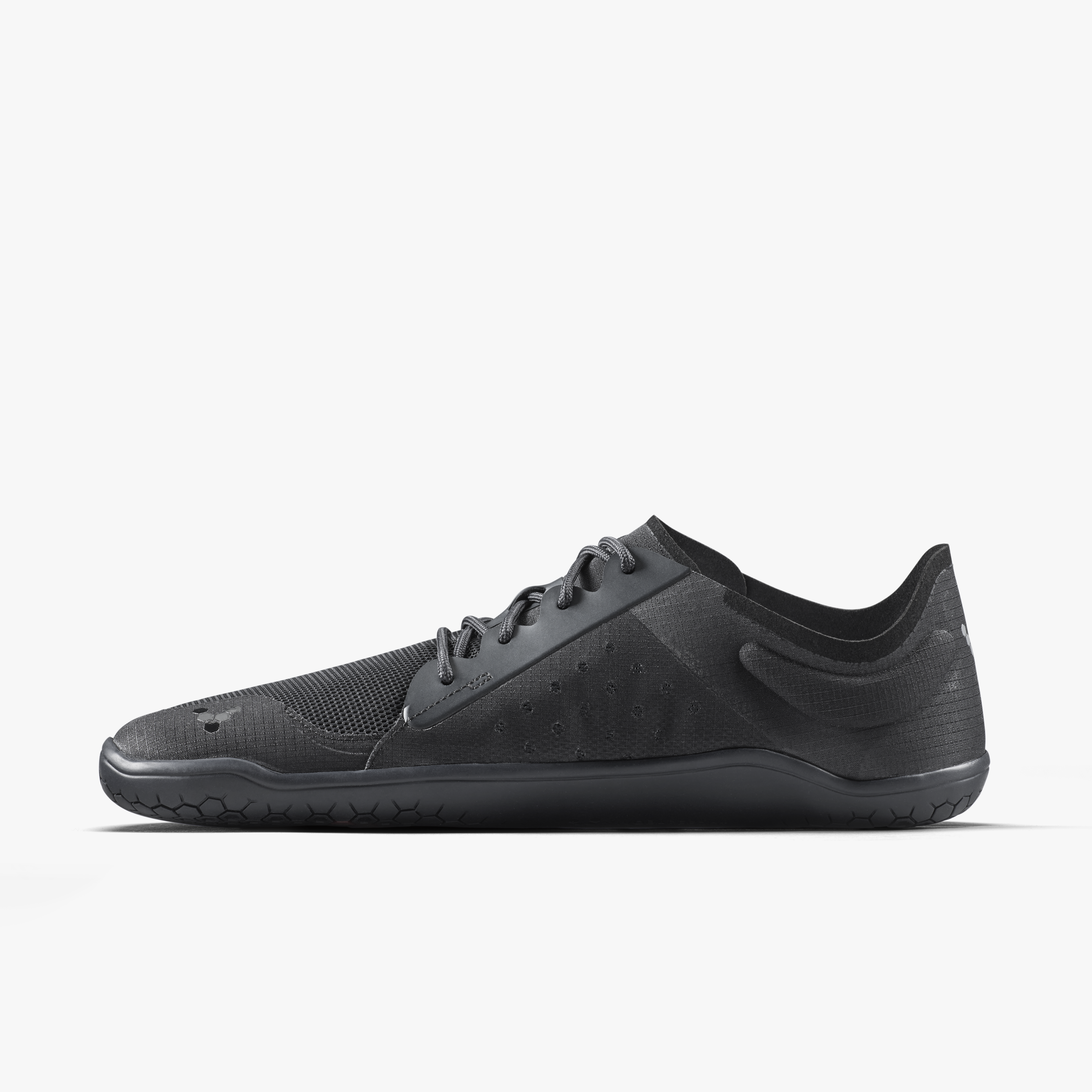 Vivobarefoot Primus Lite IV Mens Obsidian, set indefra