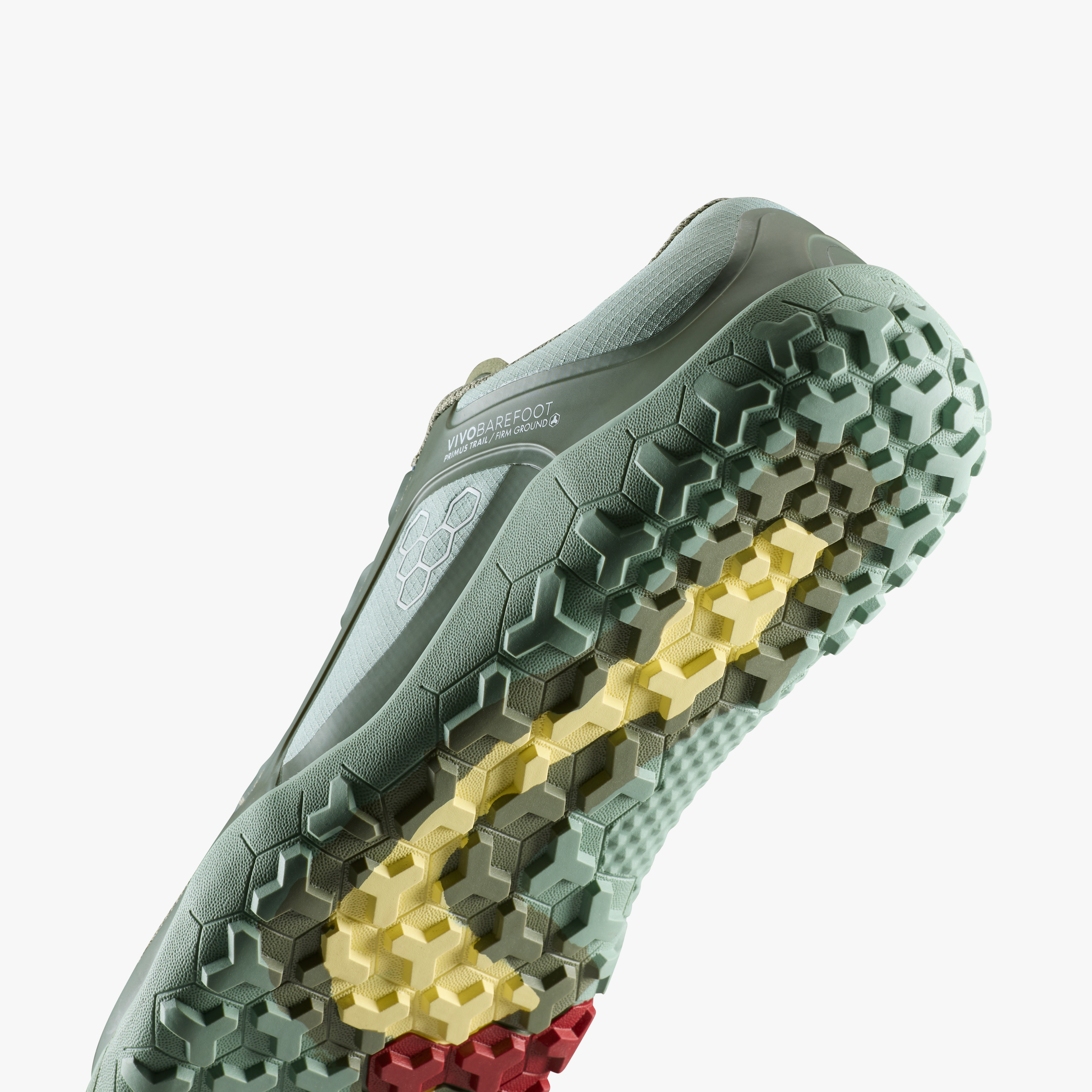 Vivobarefoot Primus Trail III All Weather FG Mens Moss, detalje nærbillede 2