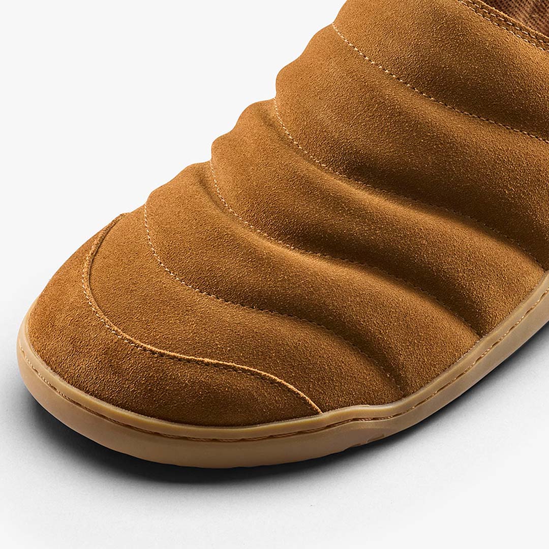 Vivobarefoot Gobi Wavey Mule Mens – Tan