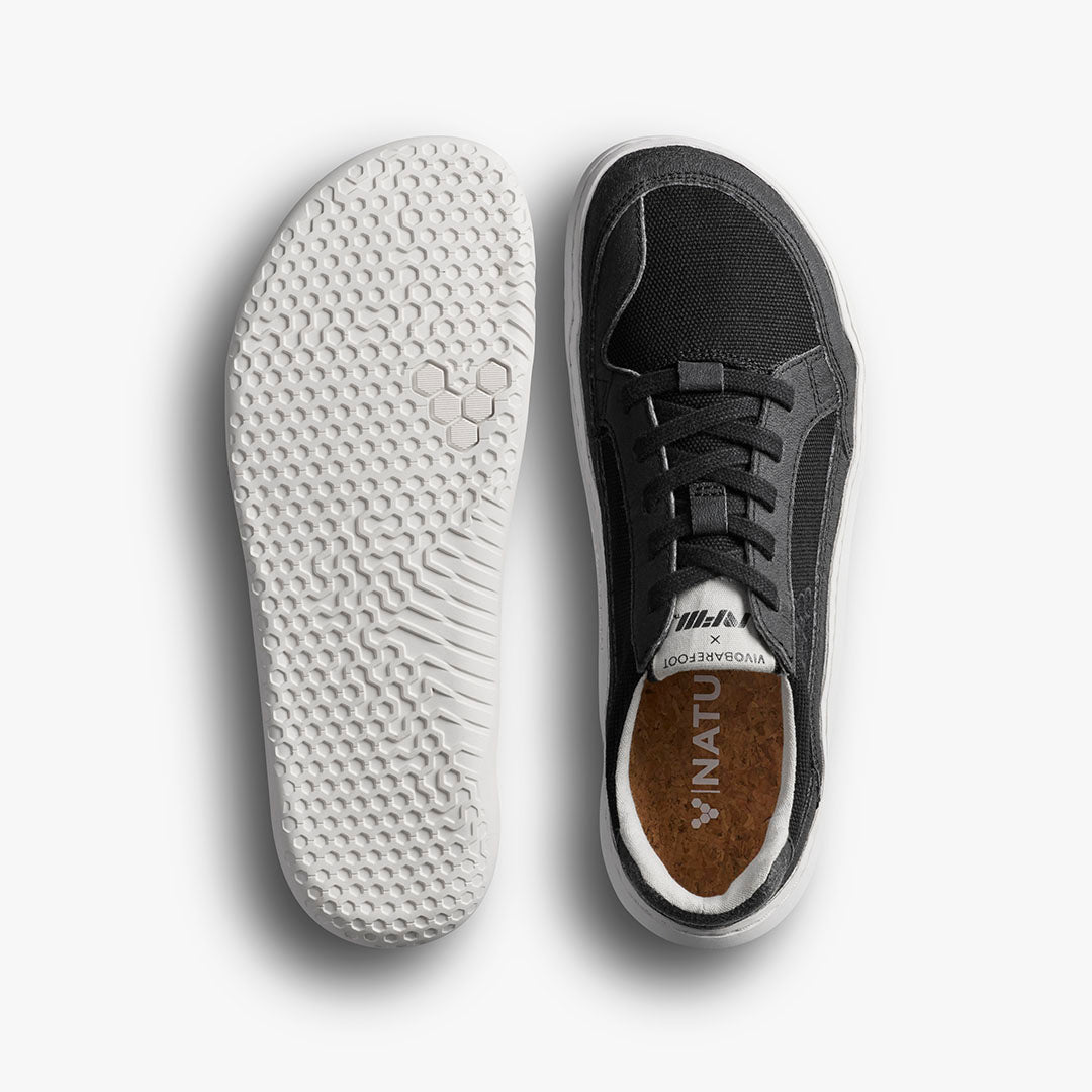 Vivobarefoot Gobi II Sneaker Premium Canvas Mens – Obsidian