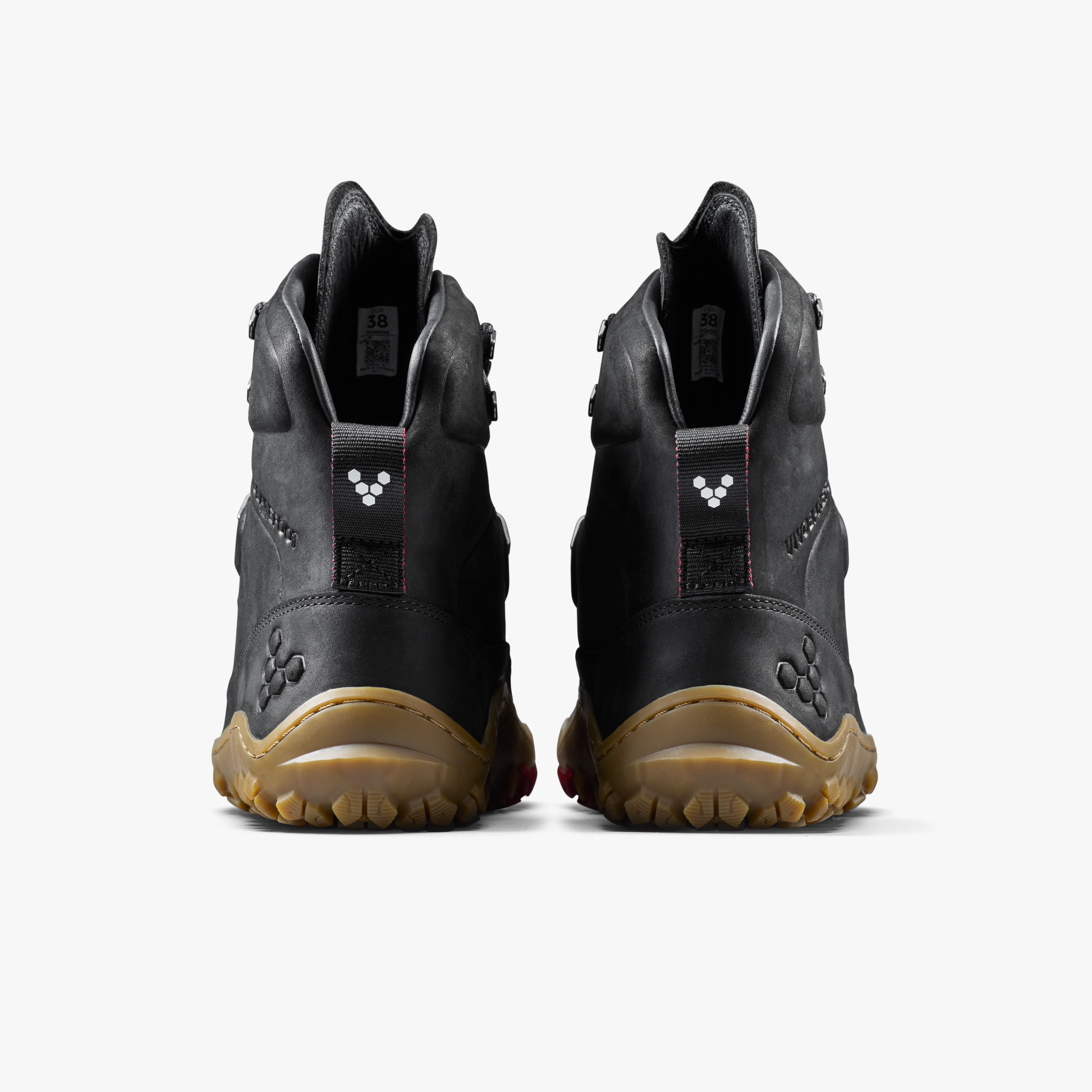 Vivobarefoot Tracker Leather AT II Mens – Obsidian – Back