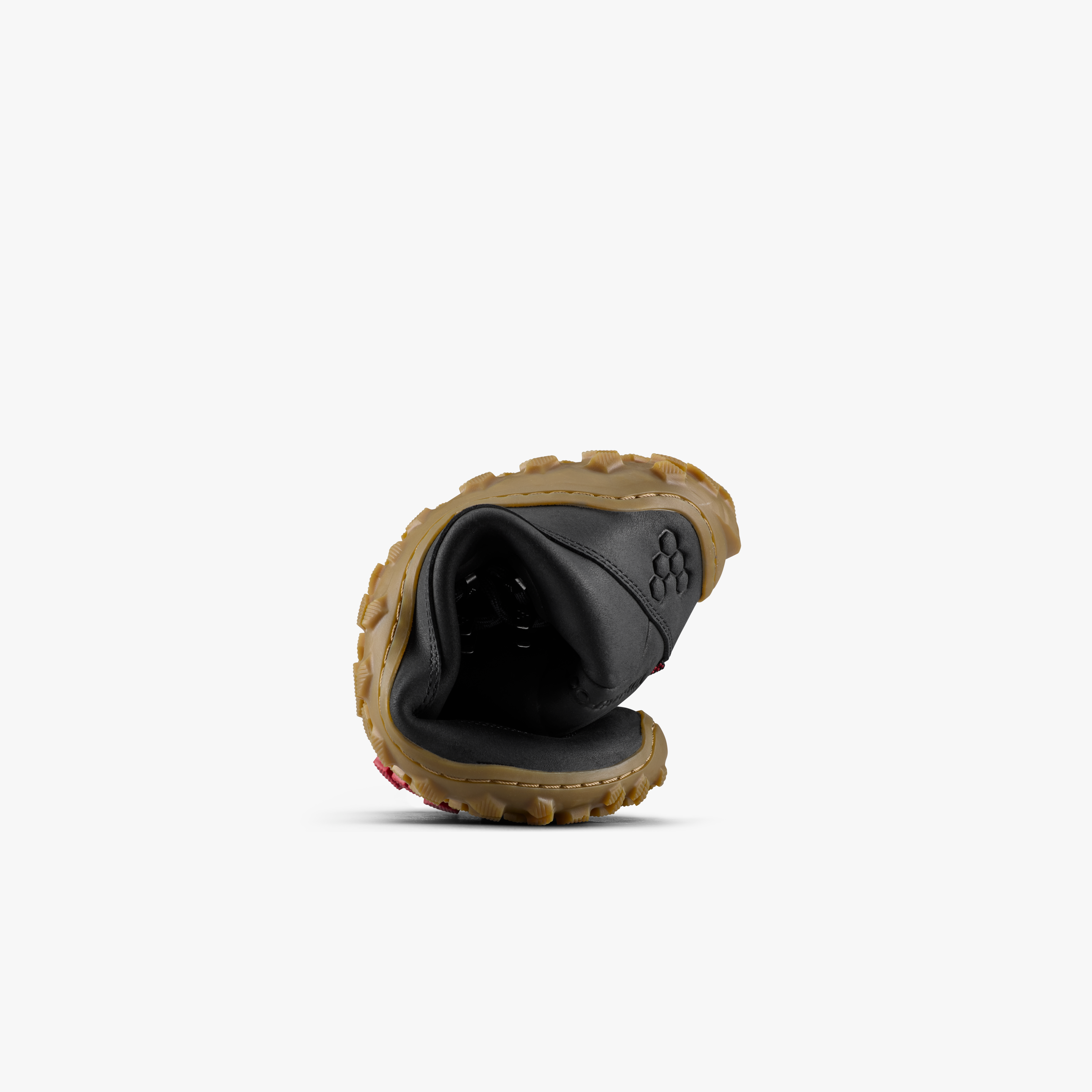 Vivobarefoot Tracker Leather AT II Mens – Obsidian – Curled