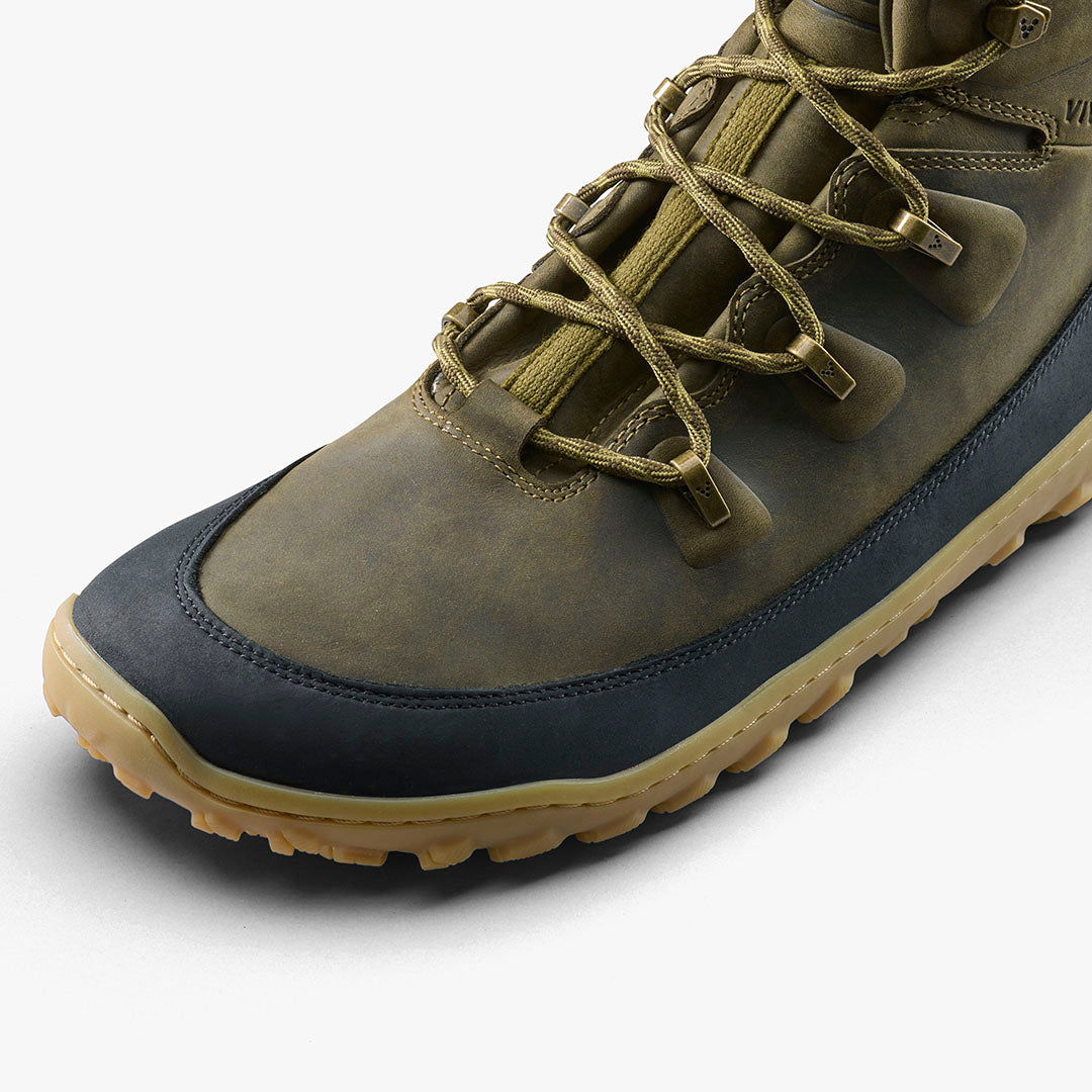 Vivobarefoot Tracker Leather AT II Mens – Olive