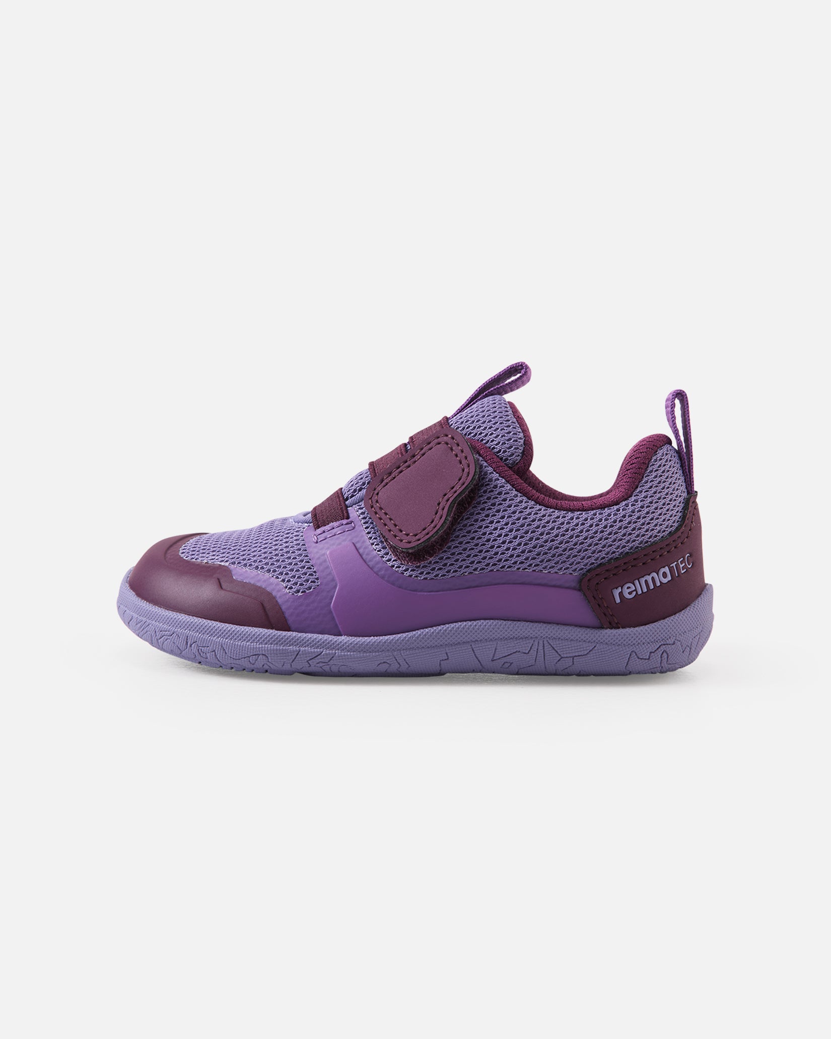 Reima Tepastelu barfodssko til børn i Misty Violet, set fra siden
