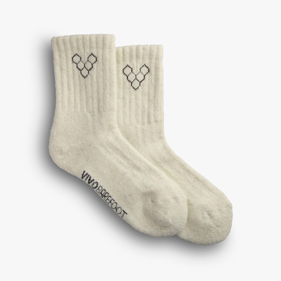 Vivobarefoot Mim Sock – White – View 2