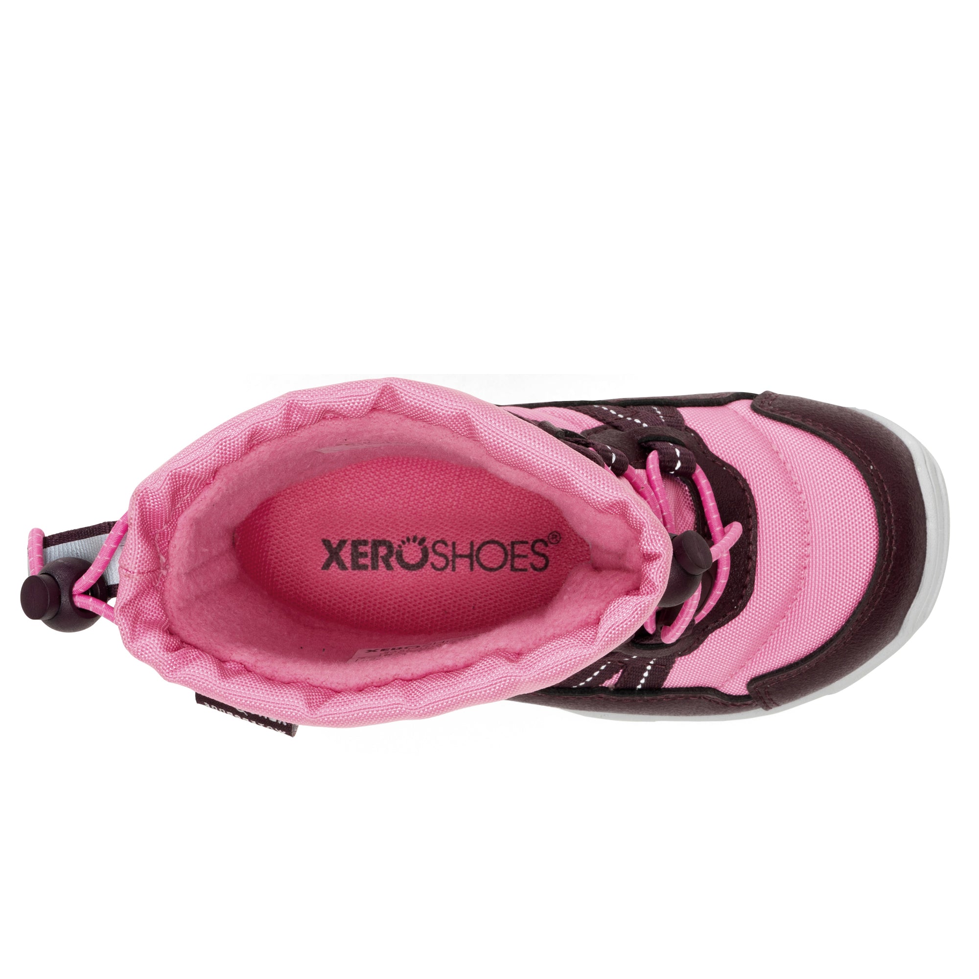 Xero Shoes Alpine Pull On Little Kids – Pink-Fig