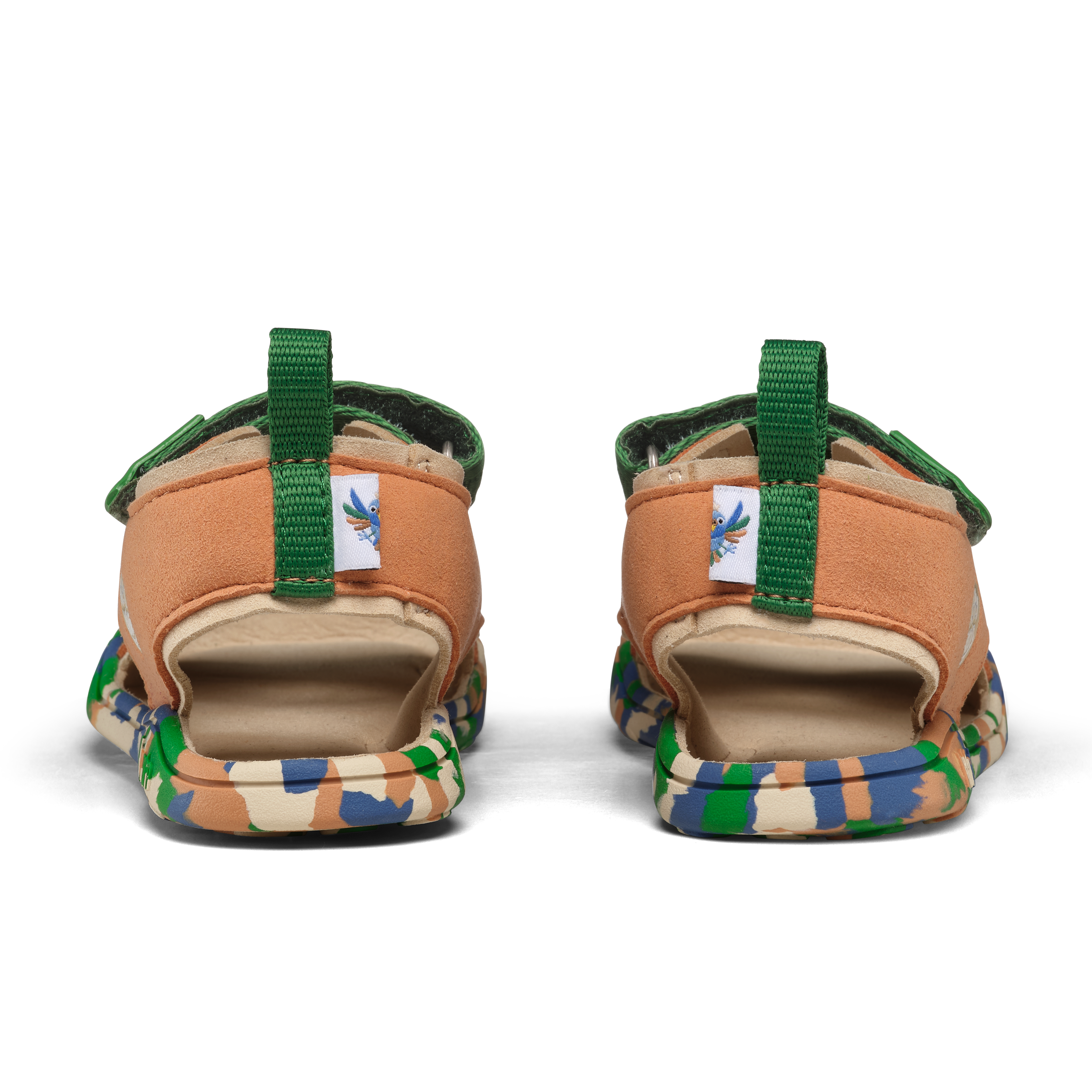 Affenzahn Sandal Vegan Airy barfodssko til børn i farven Bird of Paradise, set fra siden