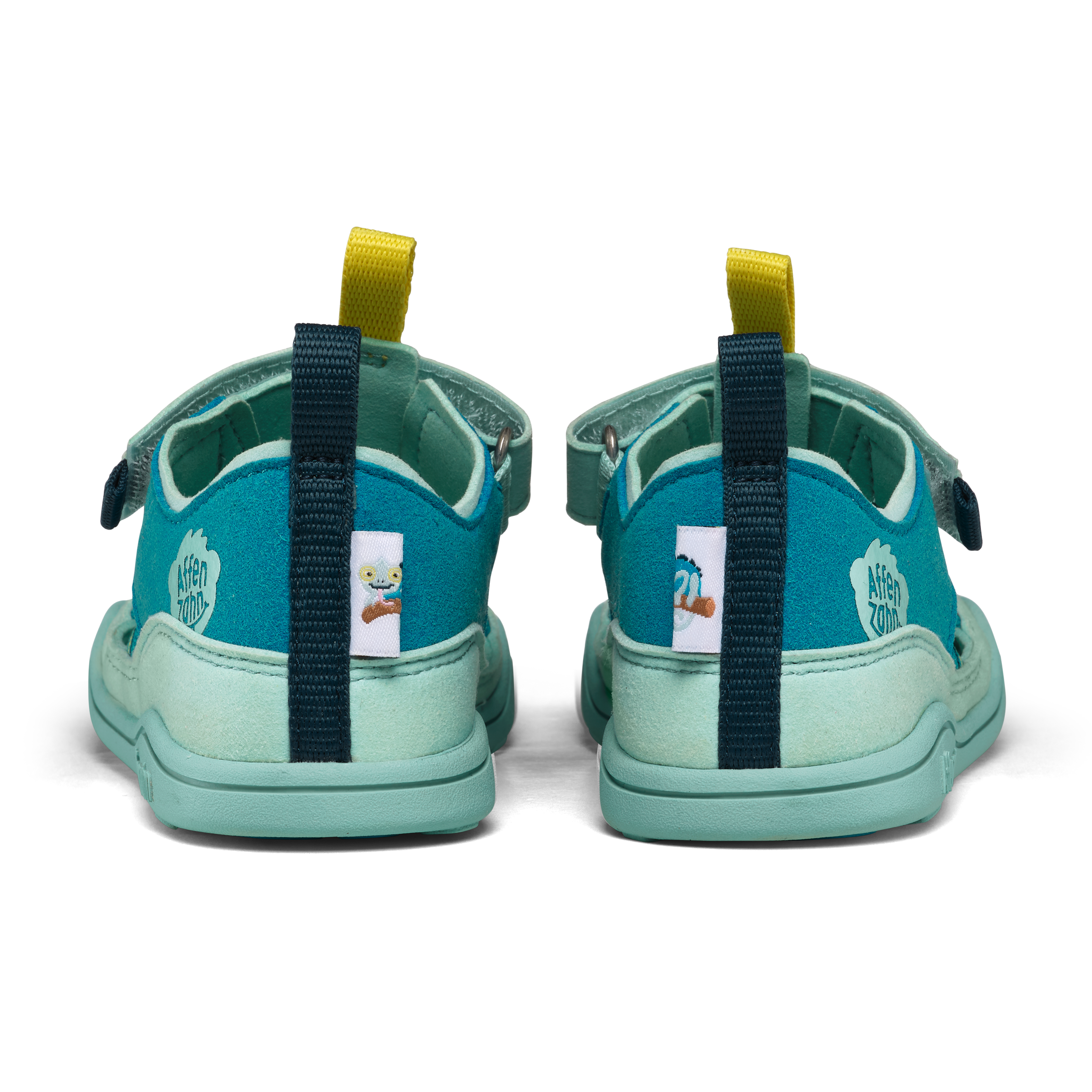 Affenzahn Vegan Breezy barfodssko til børn i farven Chameleon, set fra siden