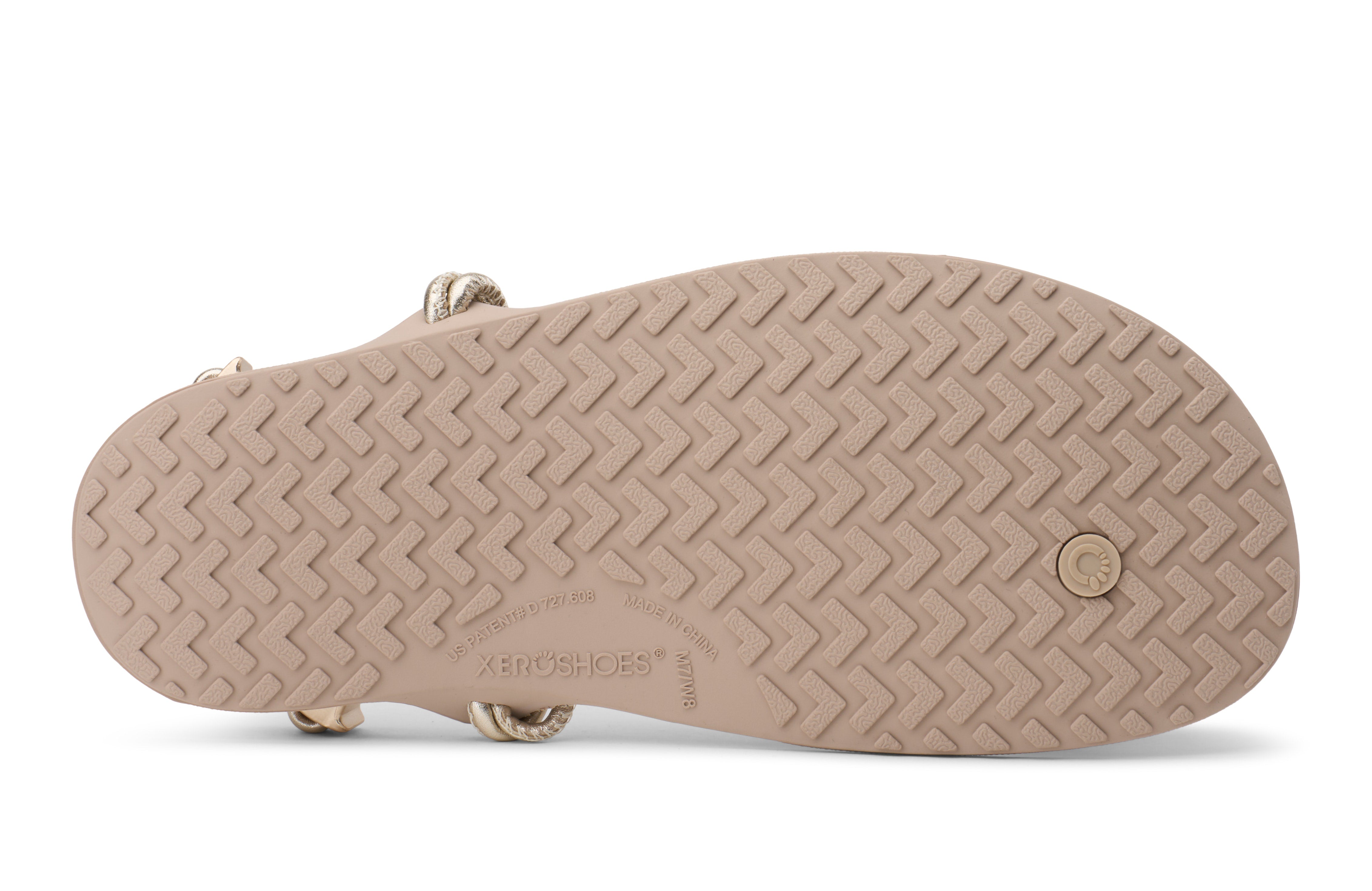 Xero Shoes Genesis Leather Womens – Gold Metallic