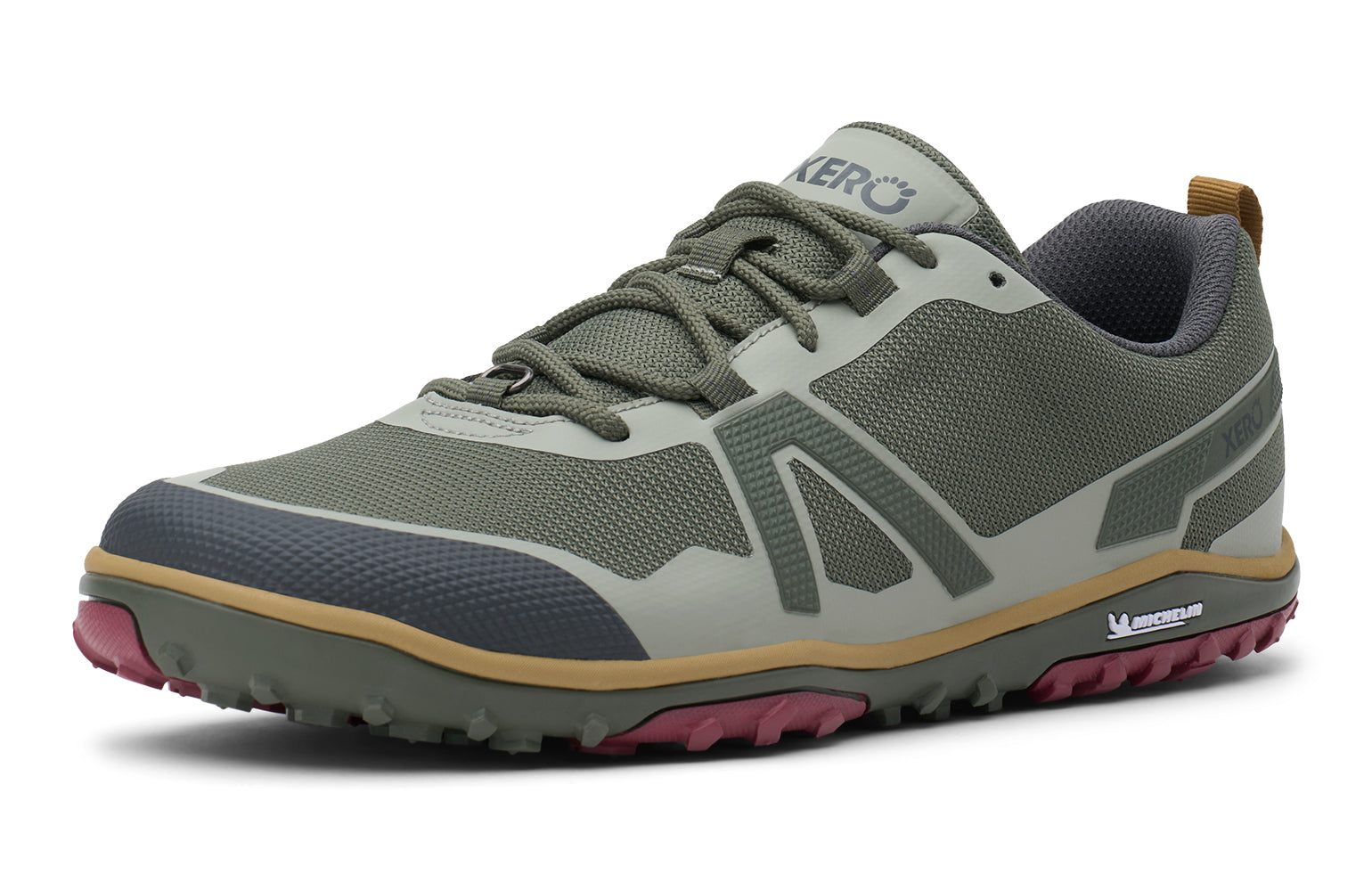 Xero Shoes Scrambler Trail Low EV Mens – Army Green