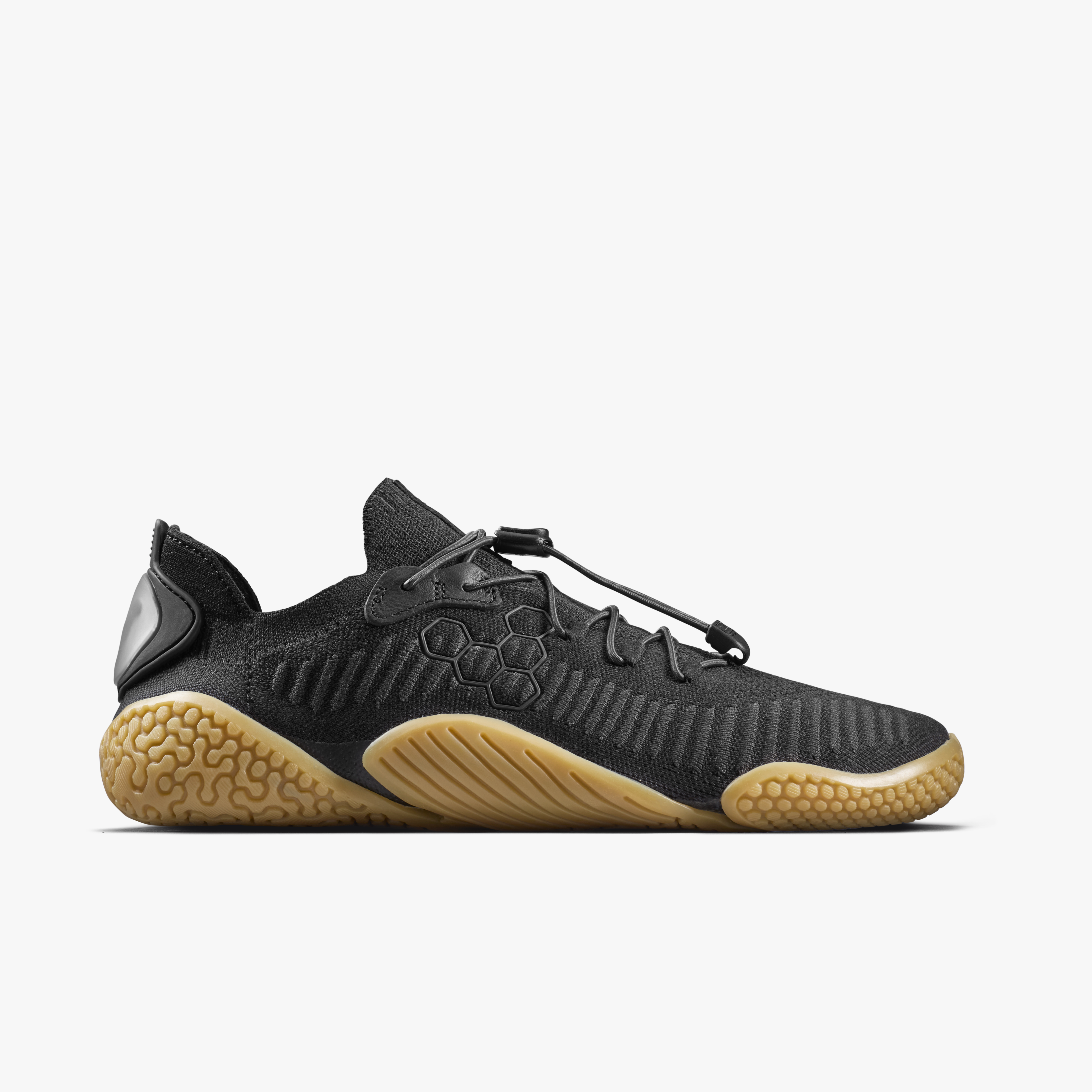 Vivobarefoot Motus Flex Natural Mens Obsidian - Side view