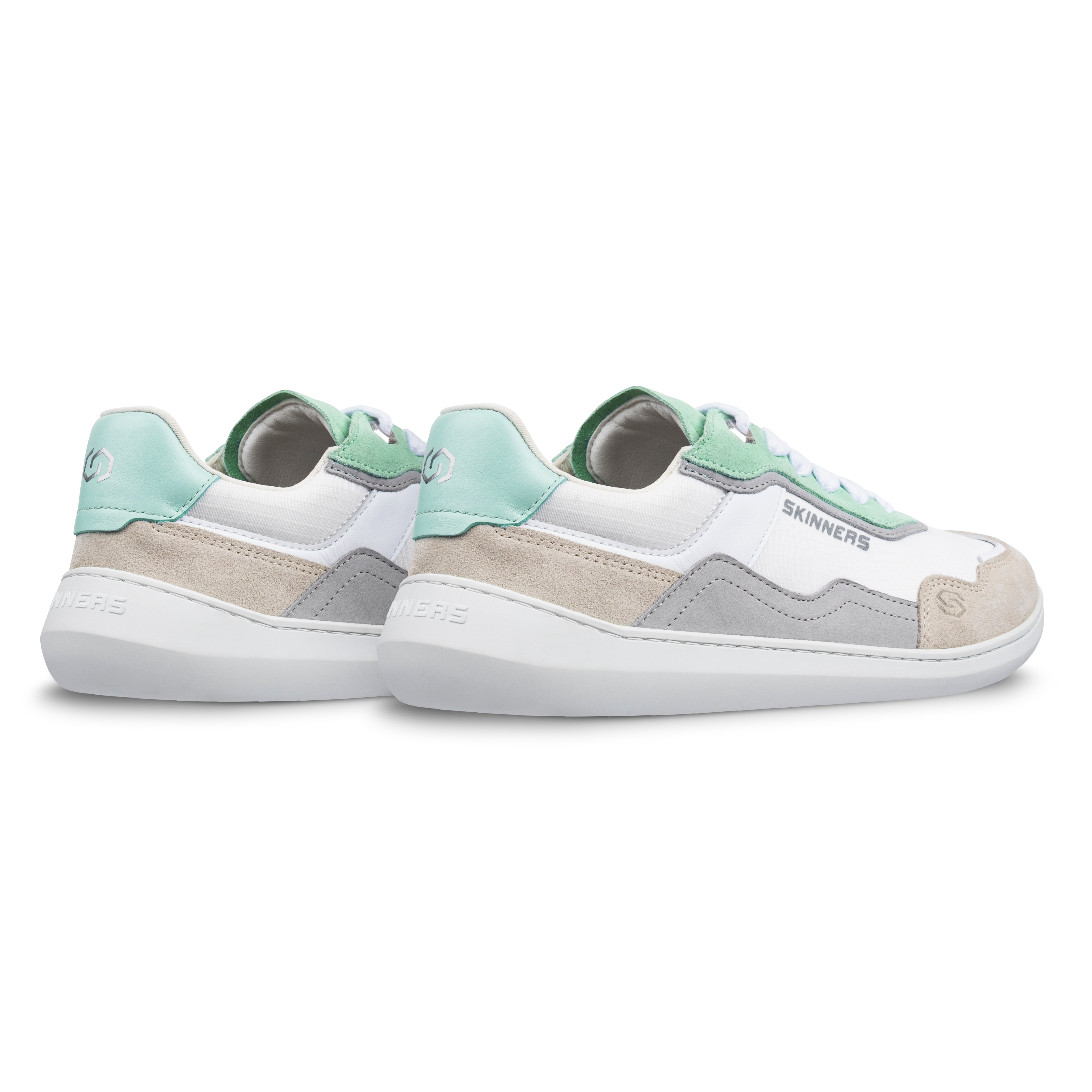 Skinners Camina – Off White/Mint