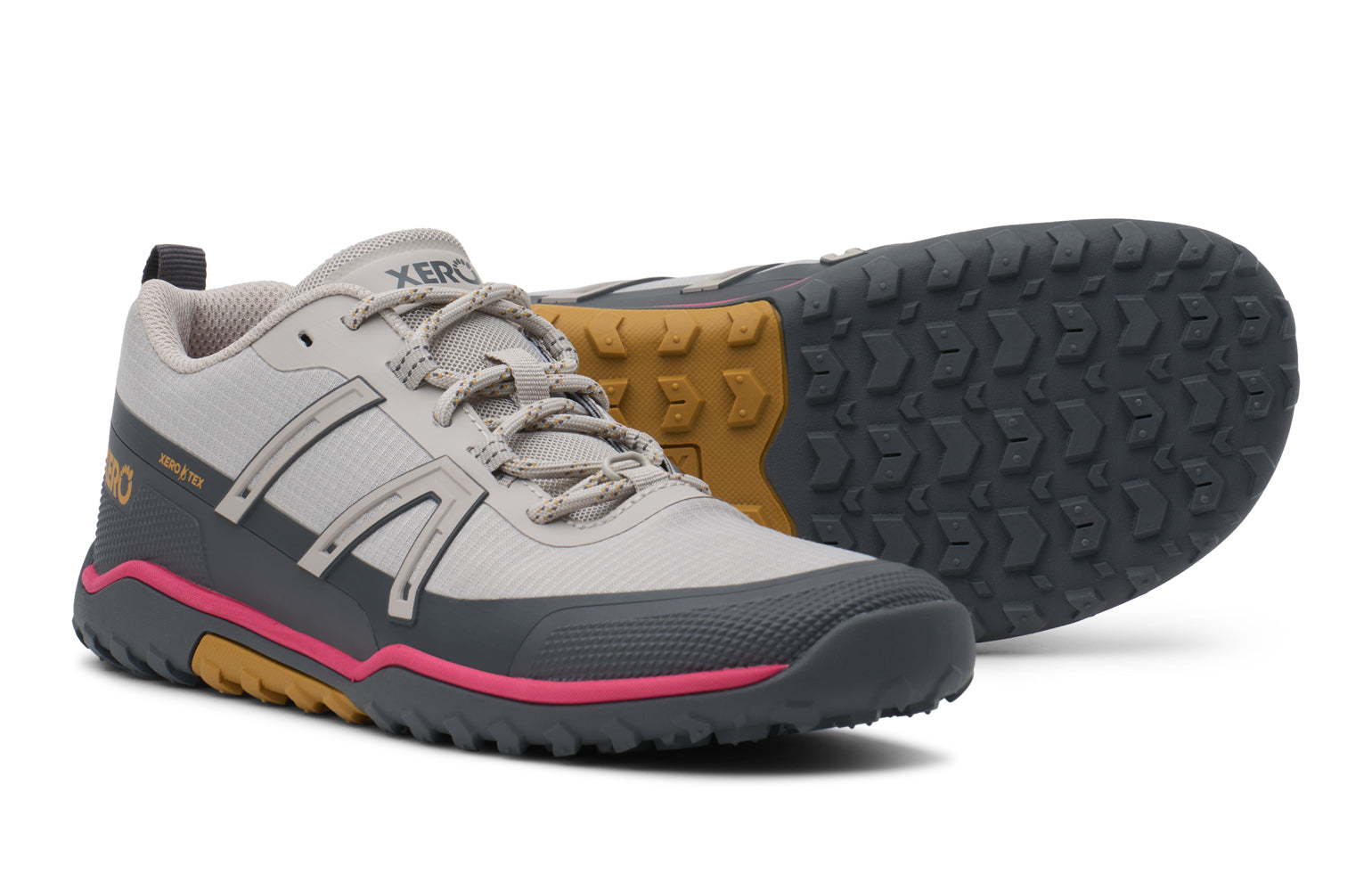 Xero Shoes Scrambler Trail Low Waterproof Womens – Dove/Asphalt