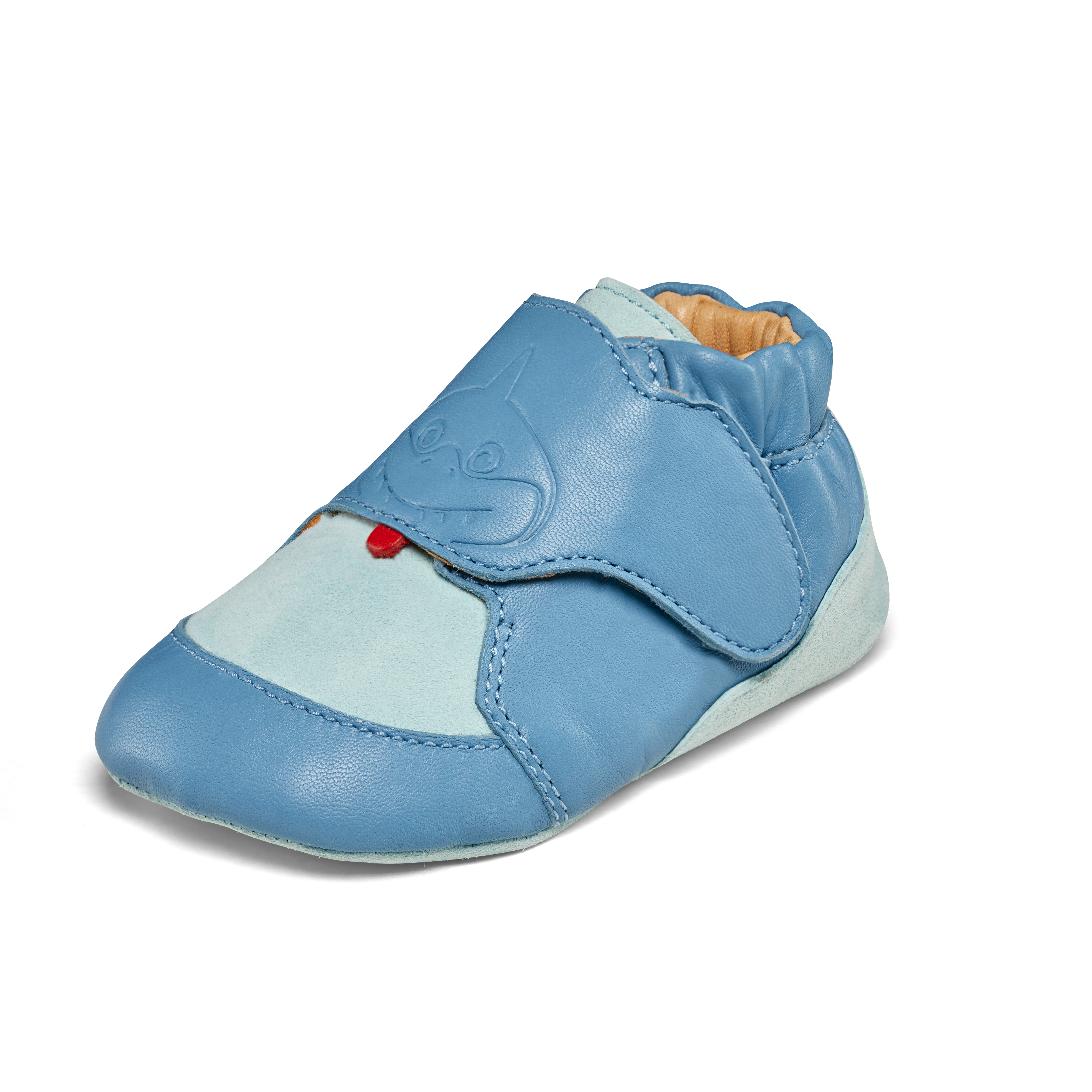 Affenzahn Leather Crawly – Squalo