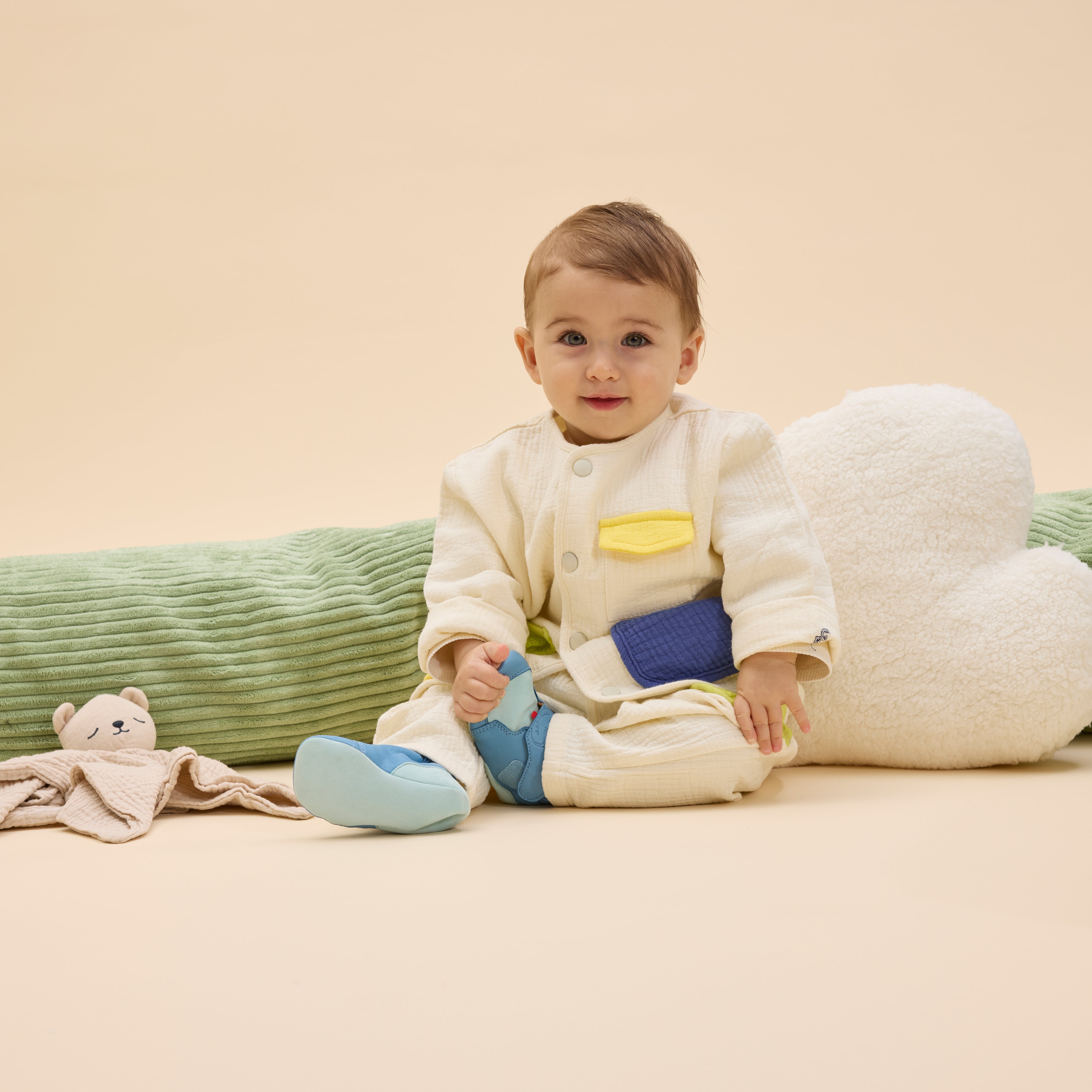 Affenzahn Leather Crawly – Squalo