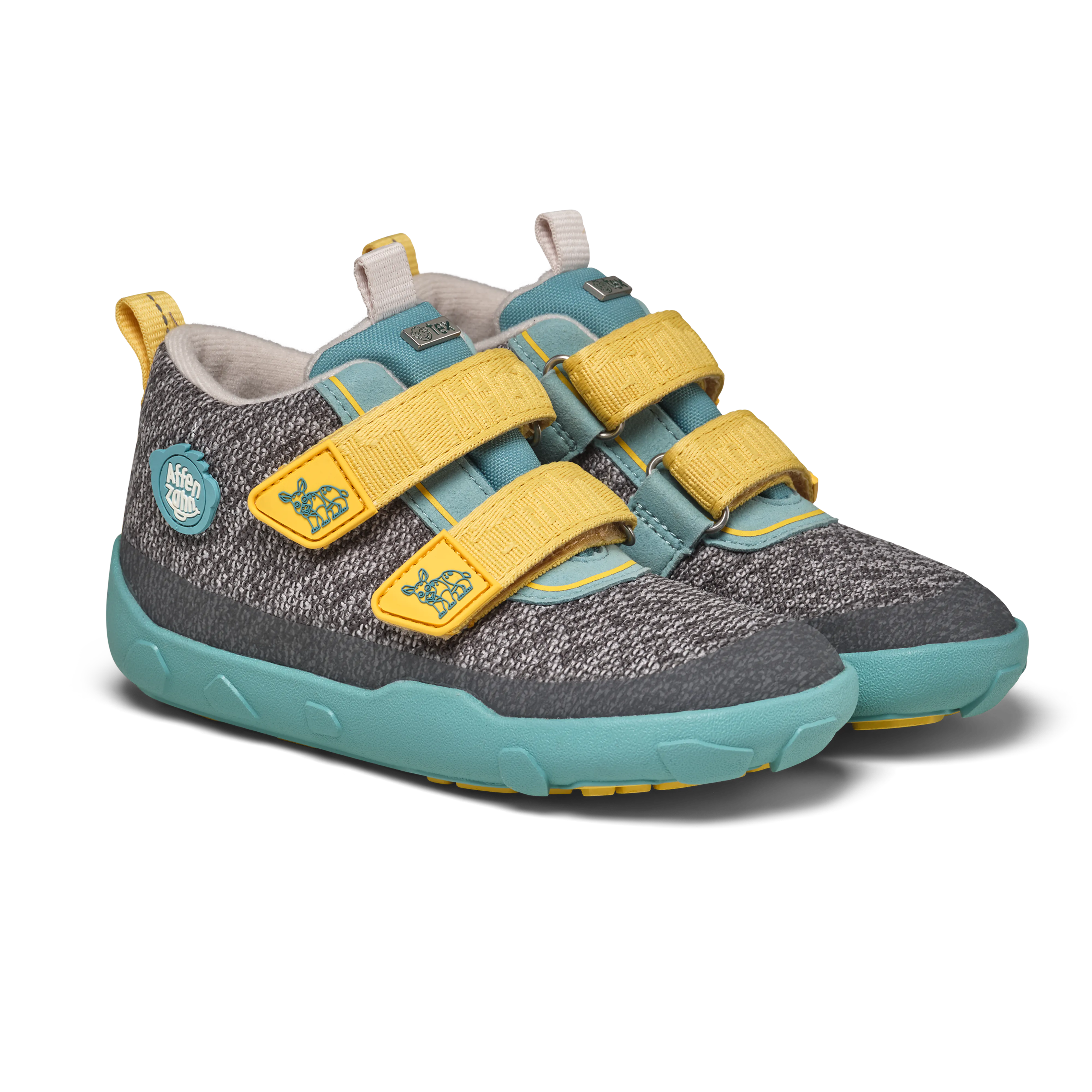 Affenzahn Low Boot Knit Happy – Rhino